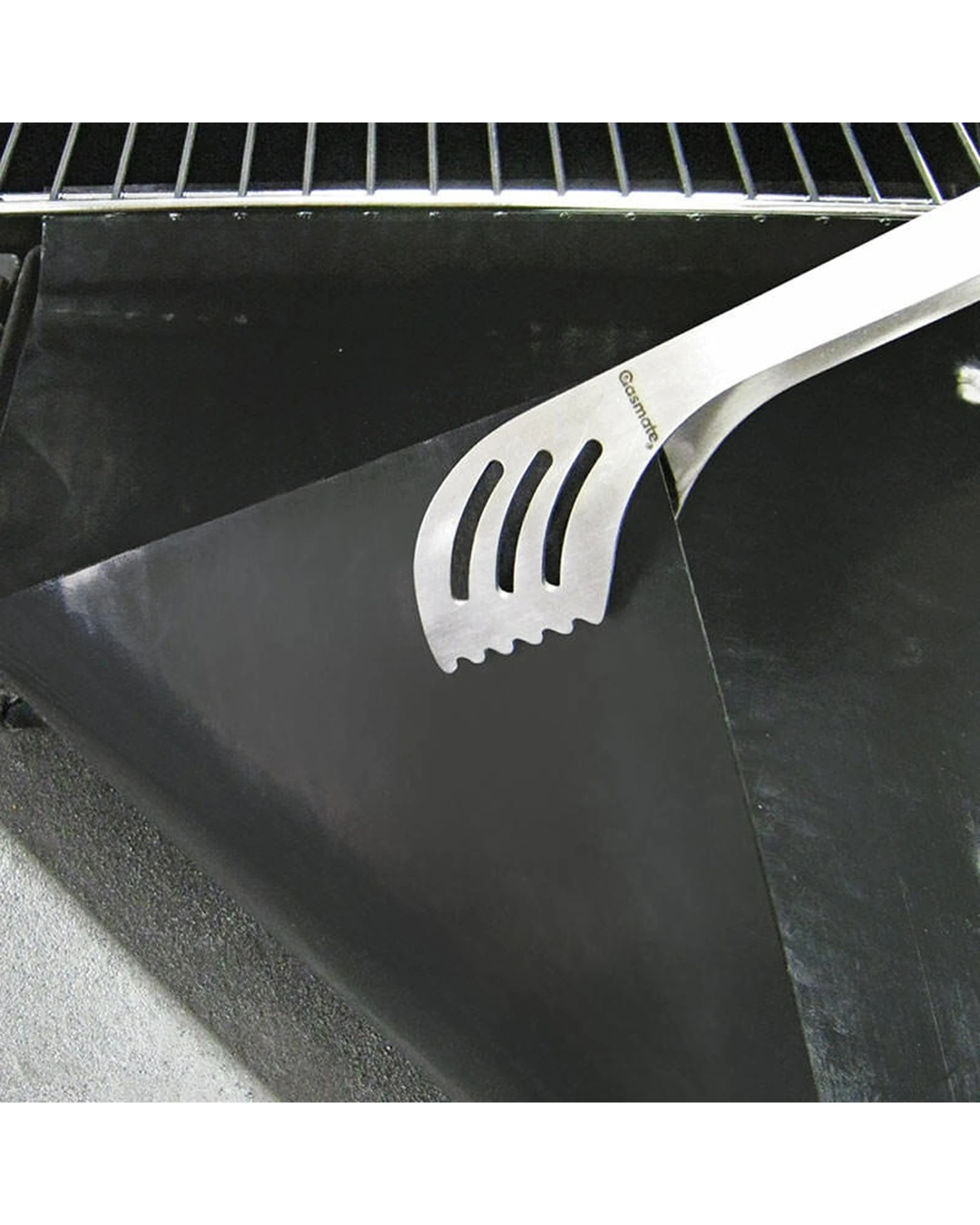2 Gasmate Reusable BBQ Non Stick Hotplate Liner Easy Clean - Plain, 2 of 2