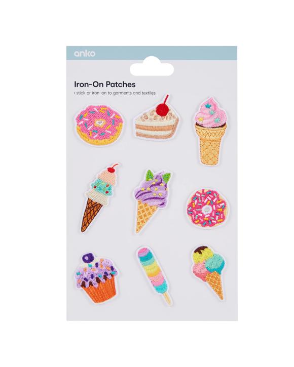 Iron-On Patches - Sweet Food