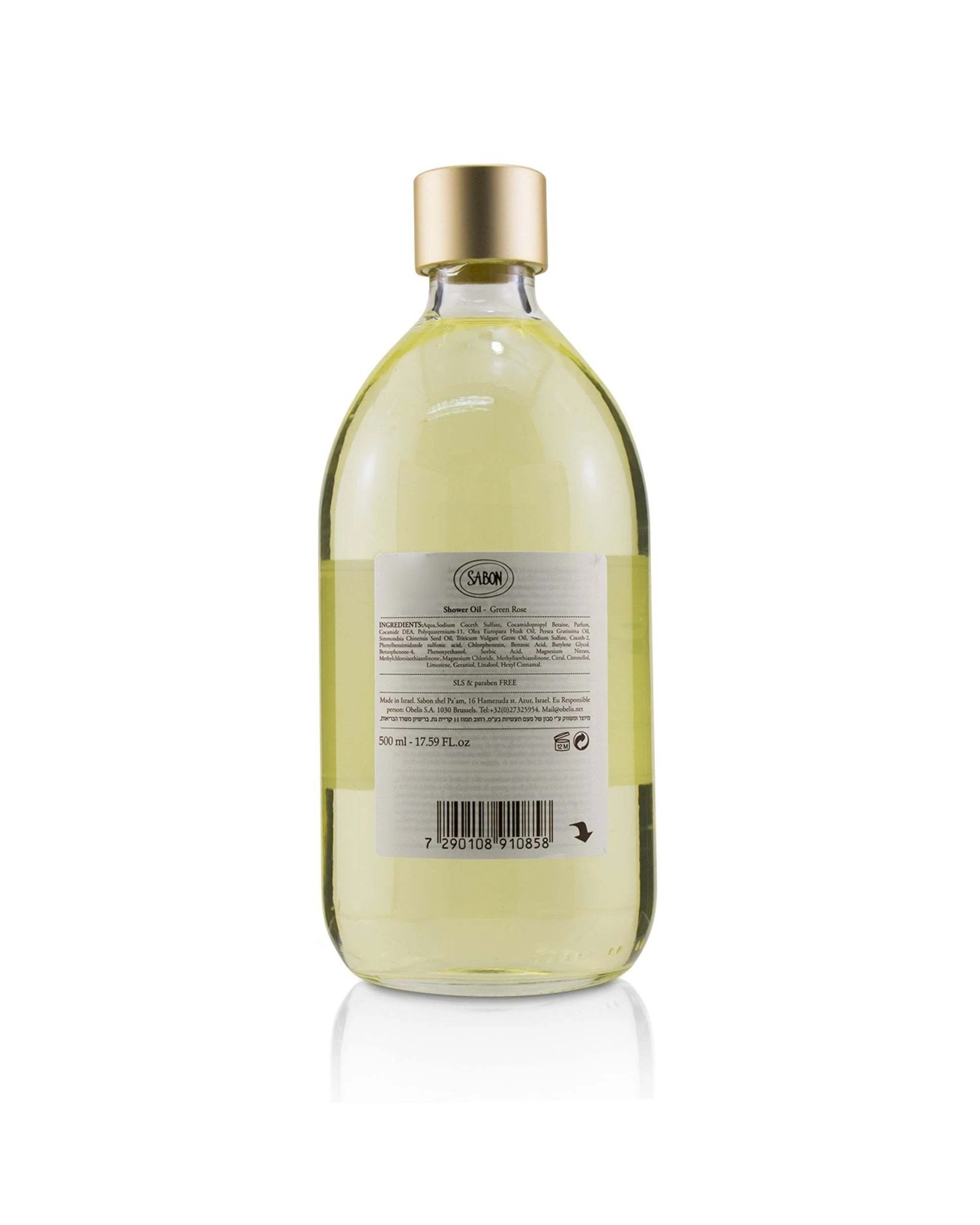 2 Sabon Shower Oil - Green Rose  500ml/17.59oz, 2 of 2