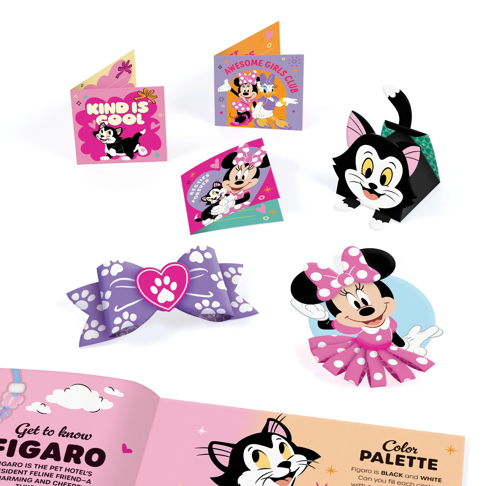 5 47 Piece Make it Real Disney Jr. Minnie Read Along Minnie's Pet Hotel Beaded Bangles, 5 of 8