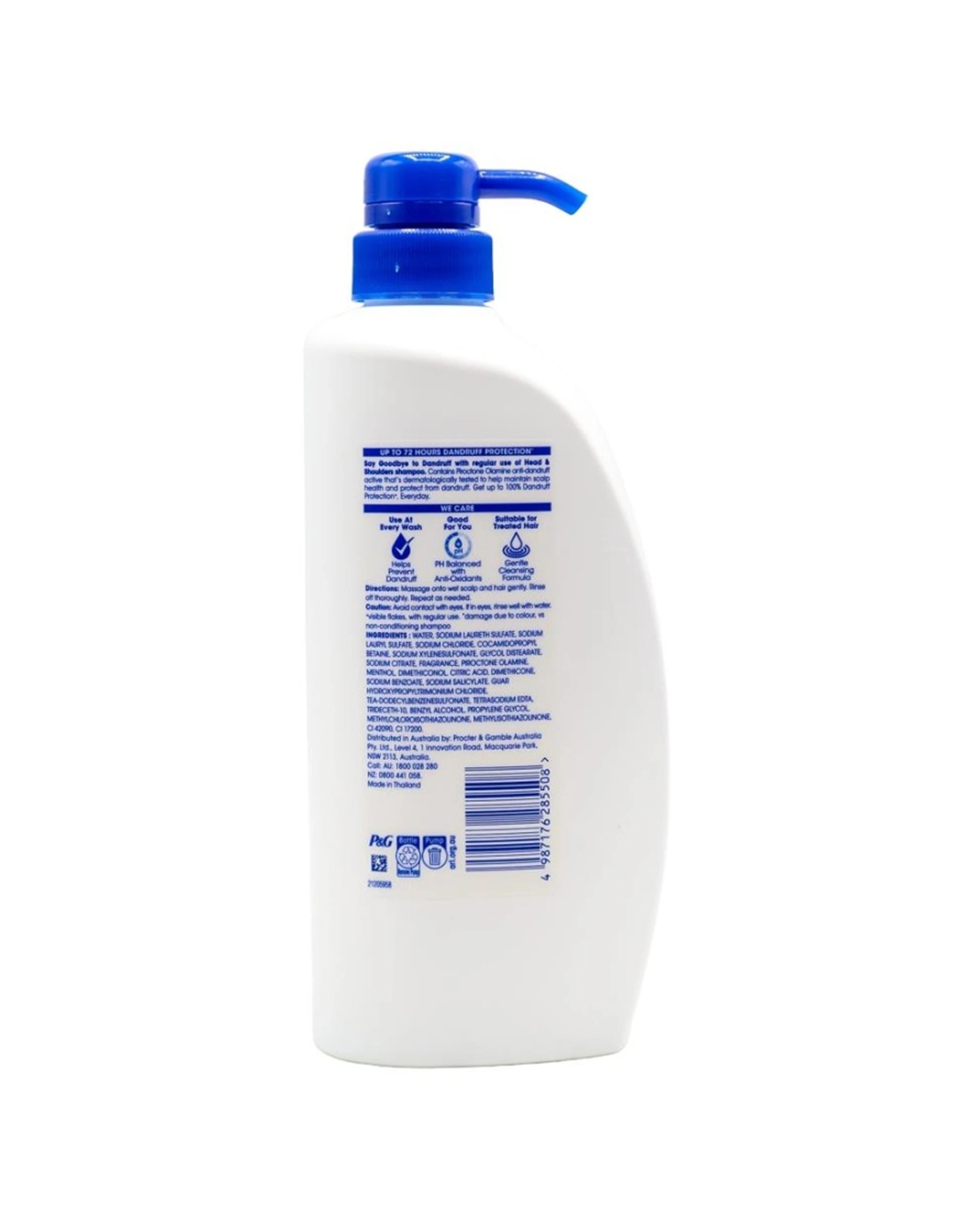 3 Head & Shoulders 3PK Cool Menthol 2 In 1 Shampoo Conditioner 750ml - Multi, 3 of 3