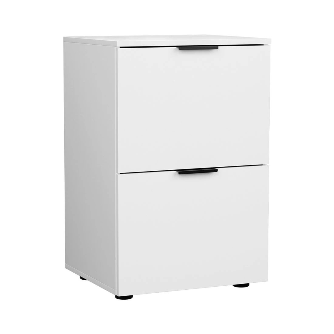 1 Artiss Filing Cabinet Files Storage Office Shelves File Organiser White 2 Drawer
 - white, 1 of 8
