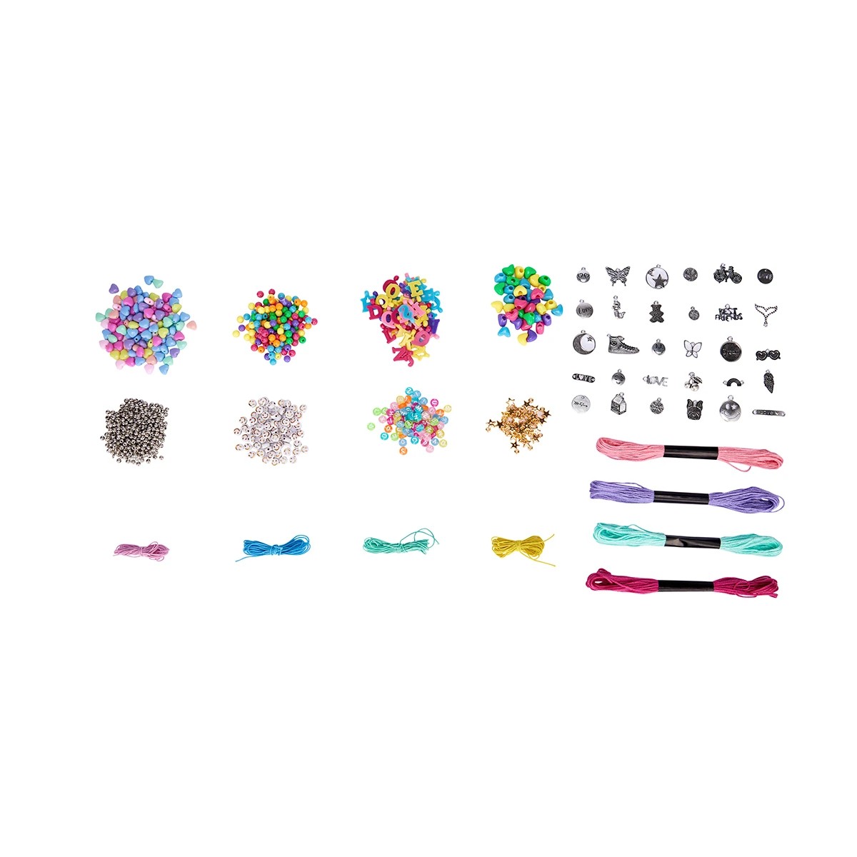 2 Make Your Own Charms and Beads Necklace and Bracelets Set, 2 of 10