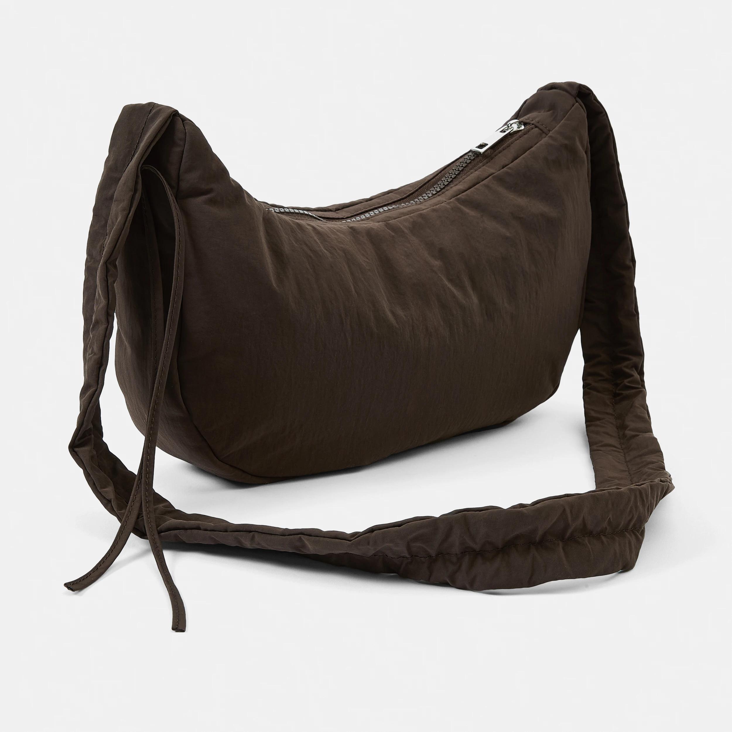 3 Urban Crescent Crossbody Bag Melt Brown, 3 of 6