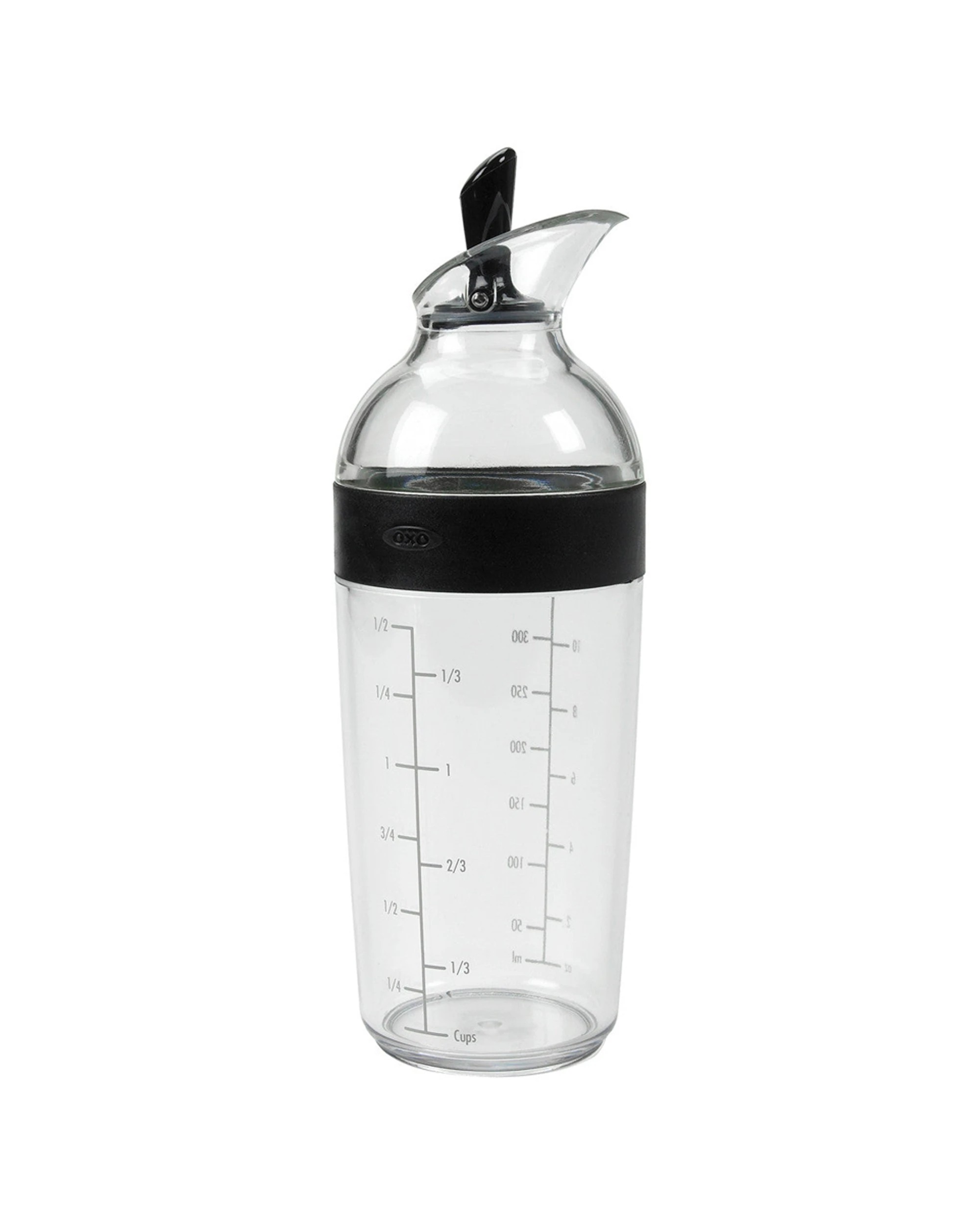 1 OXO Good Grips Leak-Proof Salad Dressing Shaker 355ml Black - Black, 1 of 3