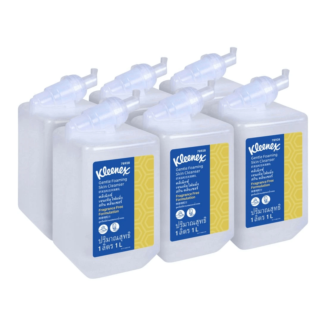 2 Kleenex Gentle Foam Cleanser 1L 6 Pack, 2 of 3