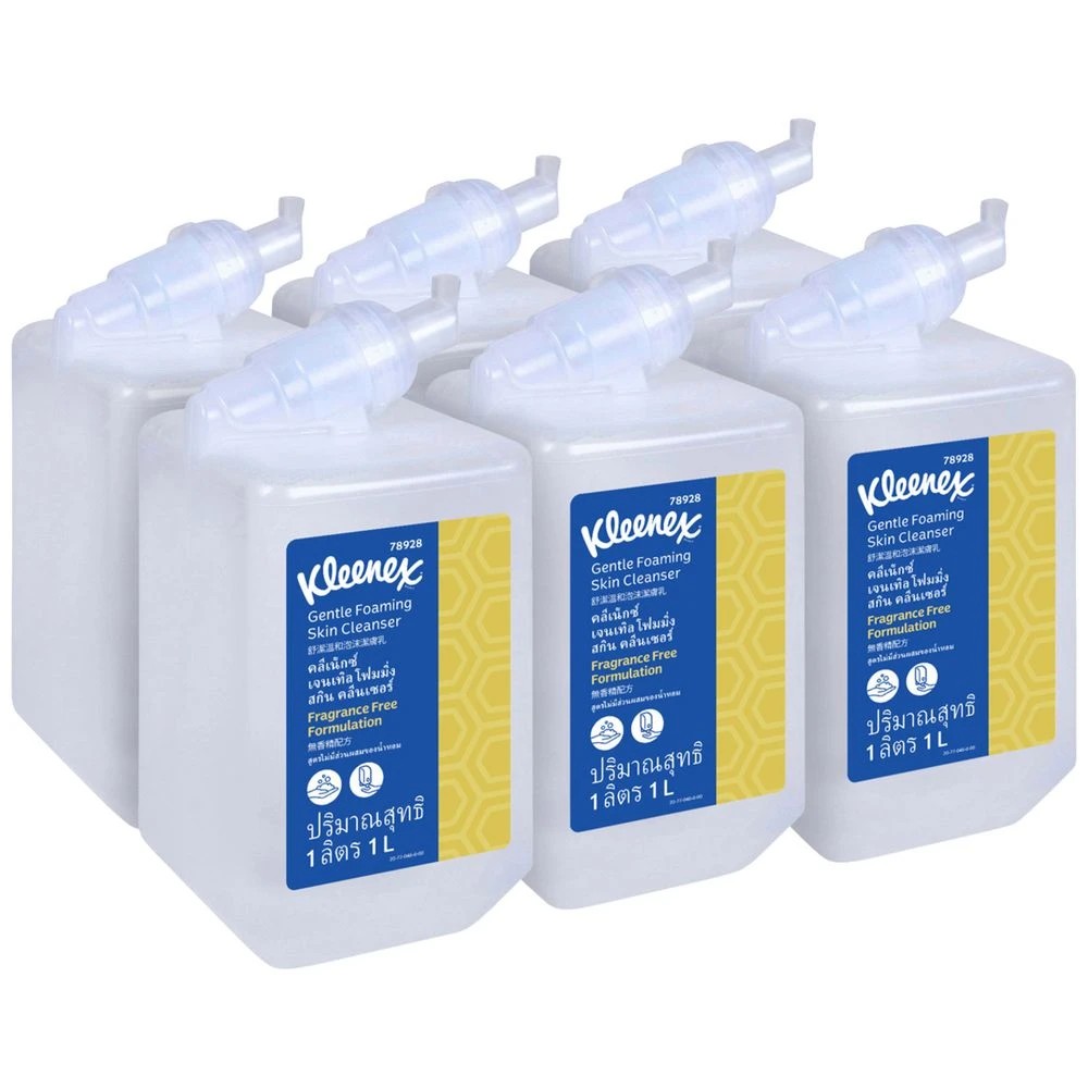 2 Kleenex Gentle Foam Cleanser 1L 6 Pack, 2 of 3