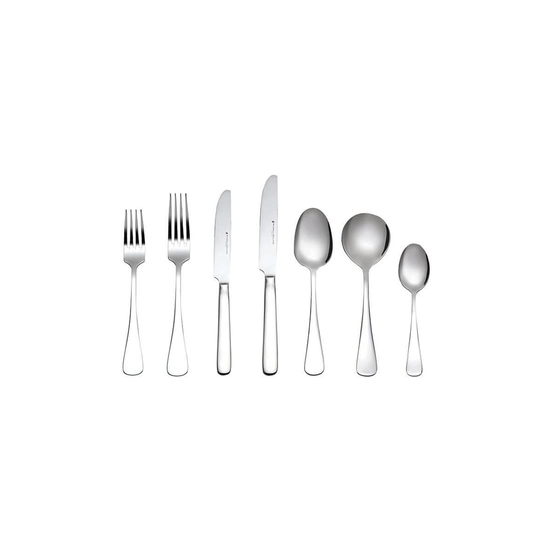 2 Maxwell & Williams 42 Piece Madison Cutlery Set Stainless Steel Kitchenware
 - Silver, 2 of 3