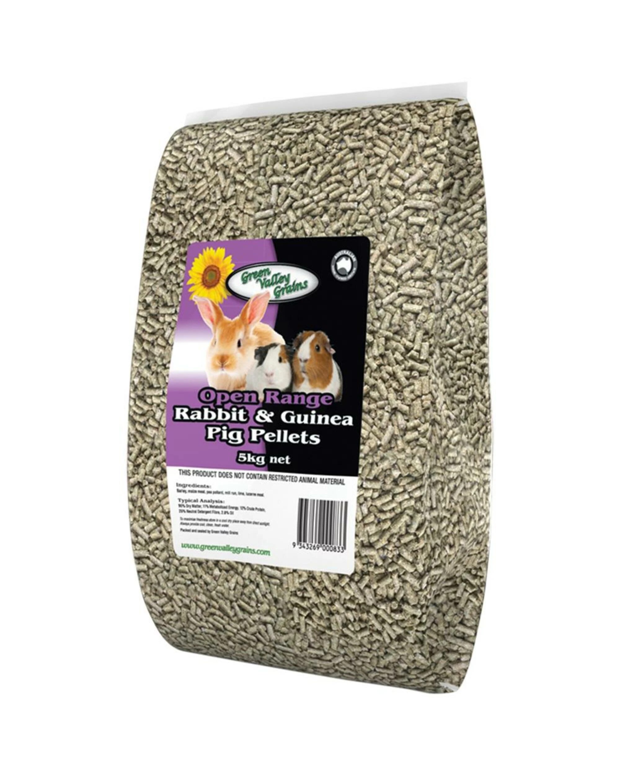 1 Green Valley Rabbit & Guinea Pig Pellets 5kg, 1 of 1