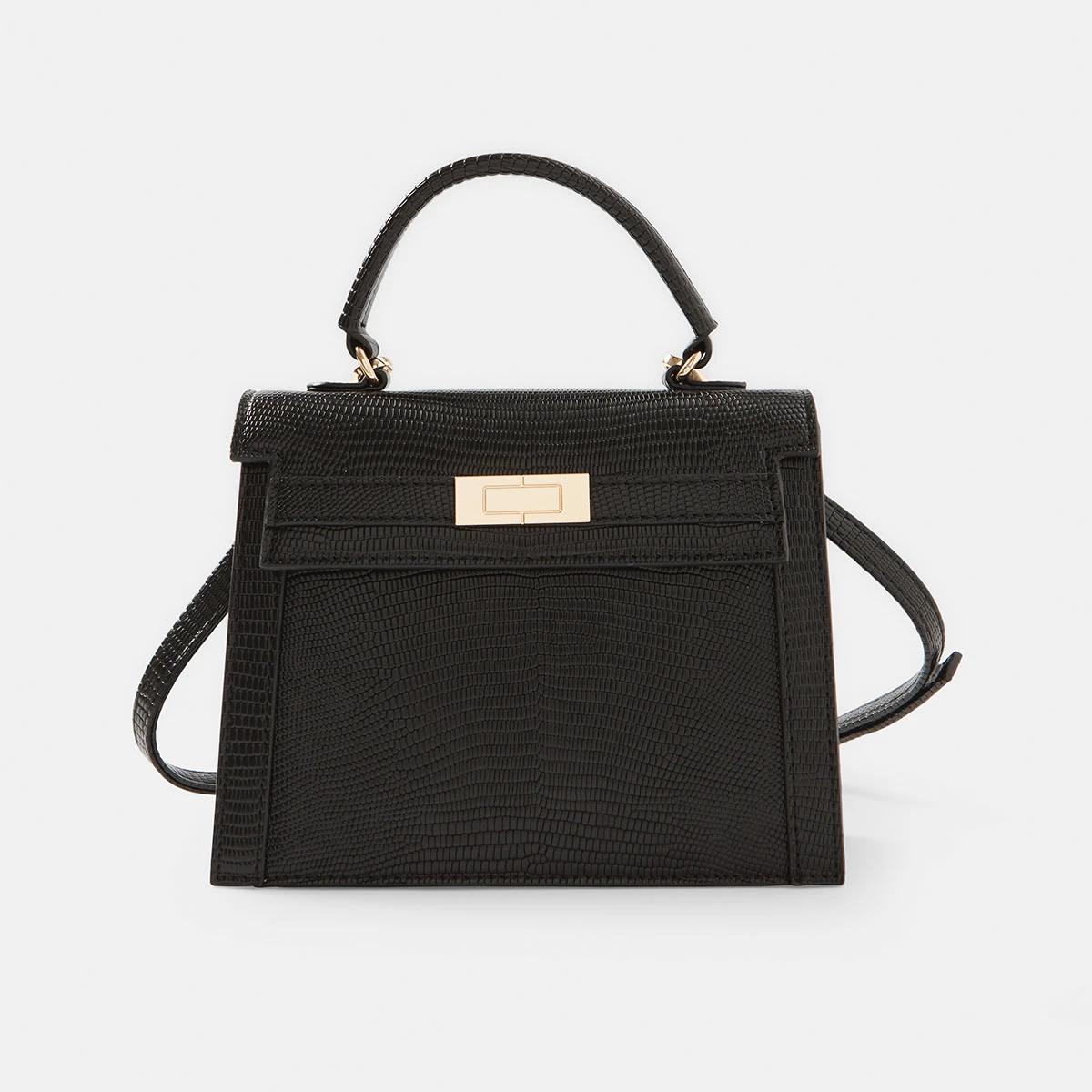 4 Mini Crossbody Bag Black, 4 of 5