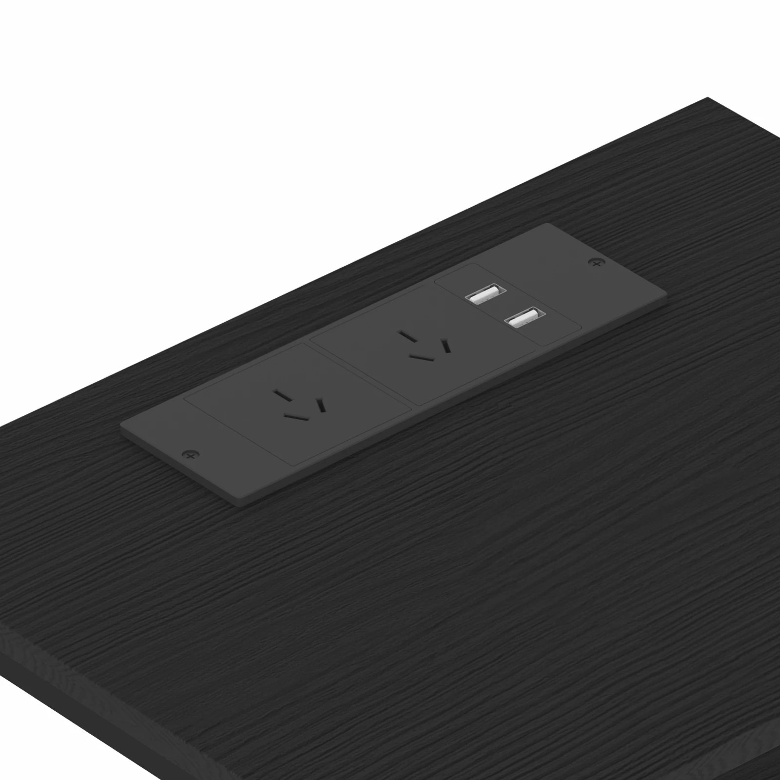 1 Advwin Led Bedside Table Set Of 2 Charging Station 2 Drawers Nightstand, 1 of 6