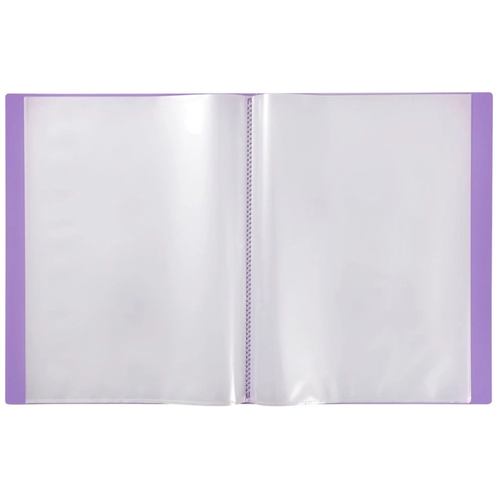 3 ColourHide Fixed Display Book Lavender 20 Pockets, 3 of 4