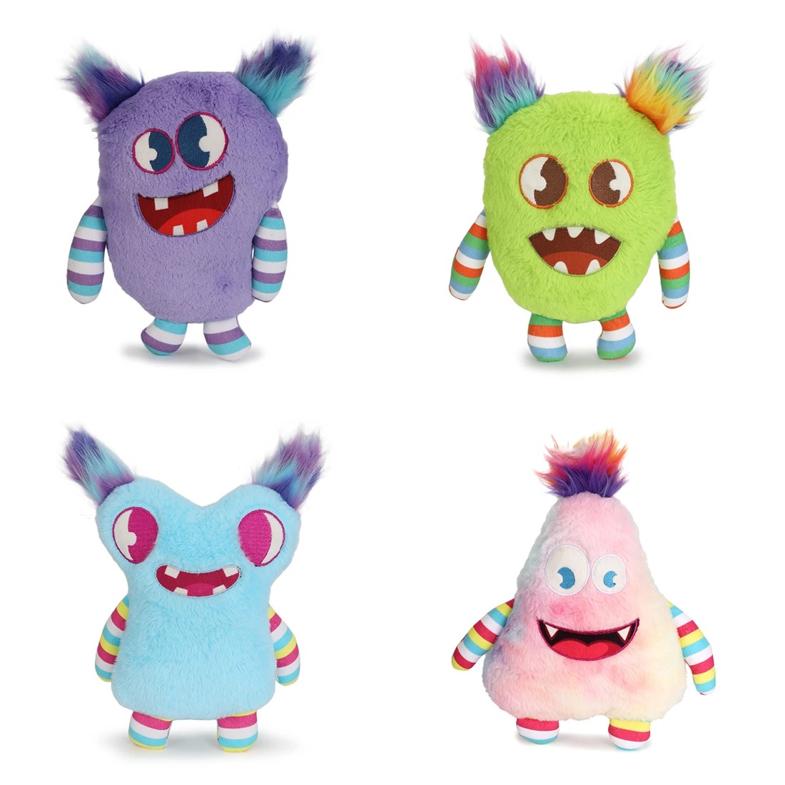 1 Pet Toy Plush Banded Monster - Assorted, 1 of 10