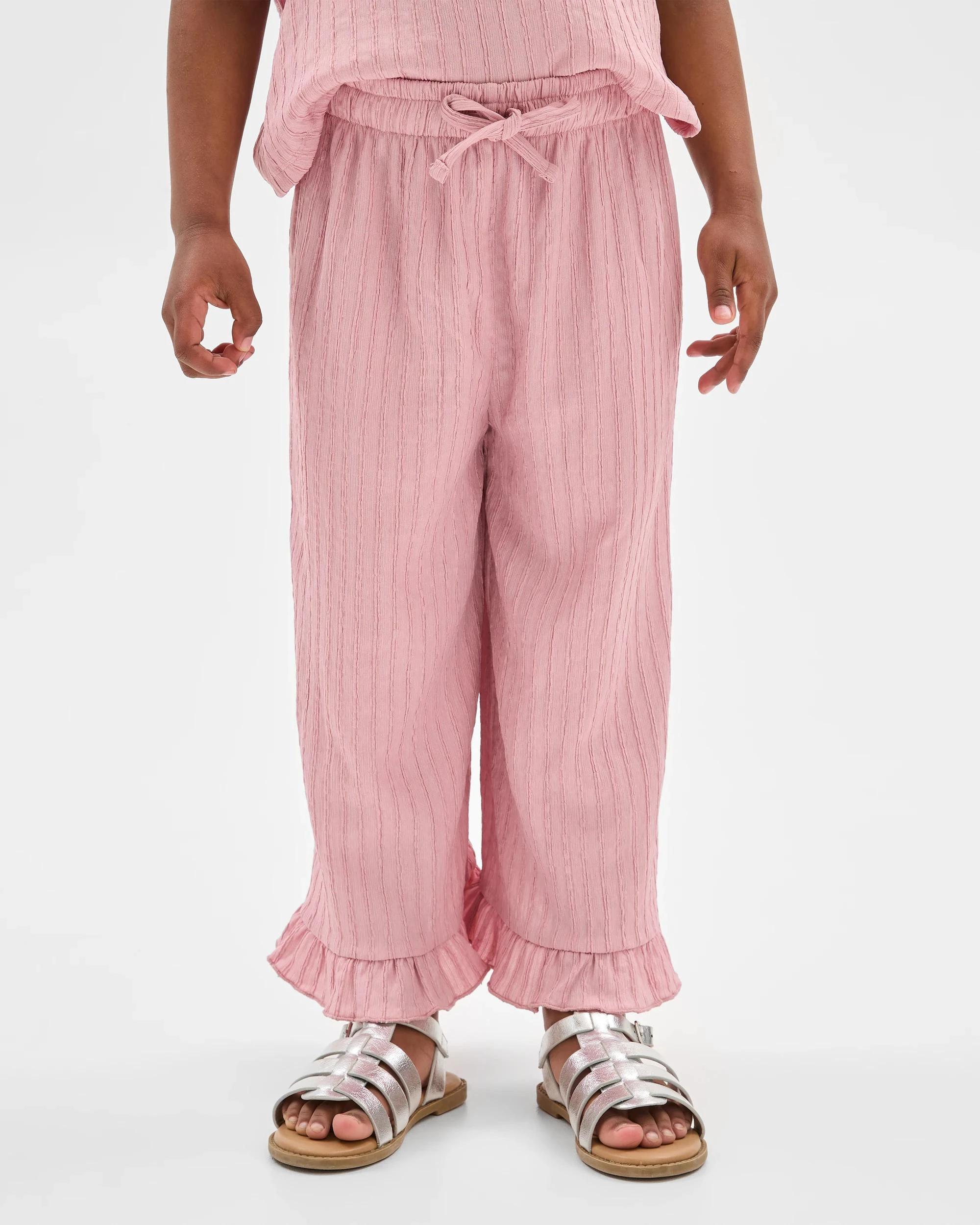 4 Target Fashion Textured Pant PINK, 4 of 6