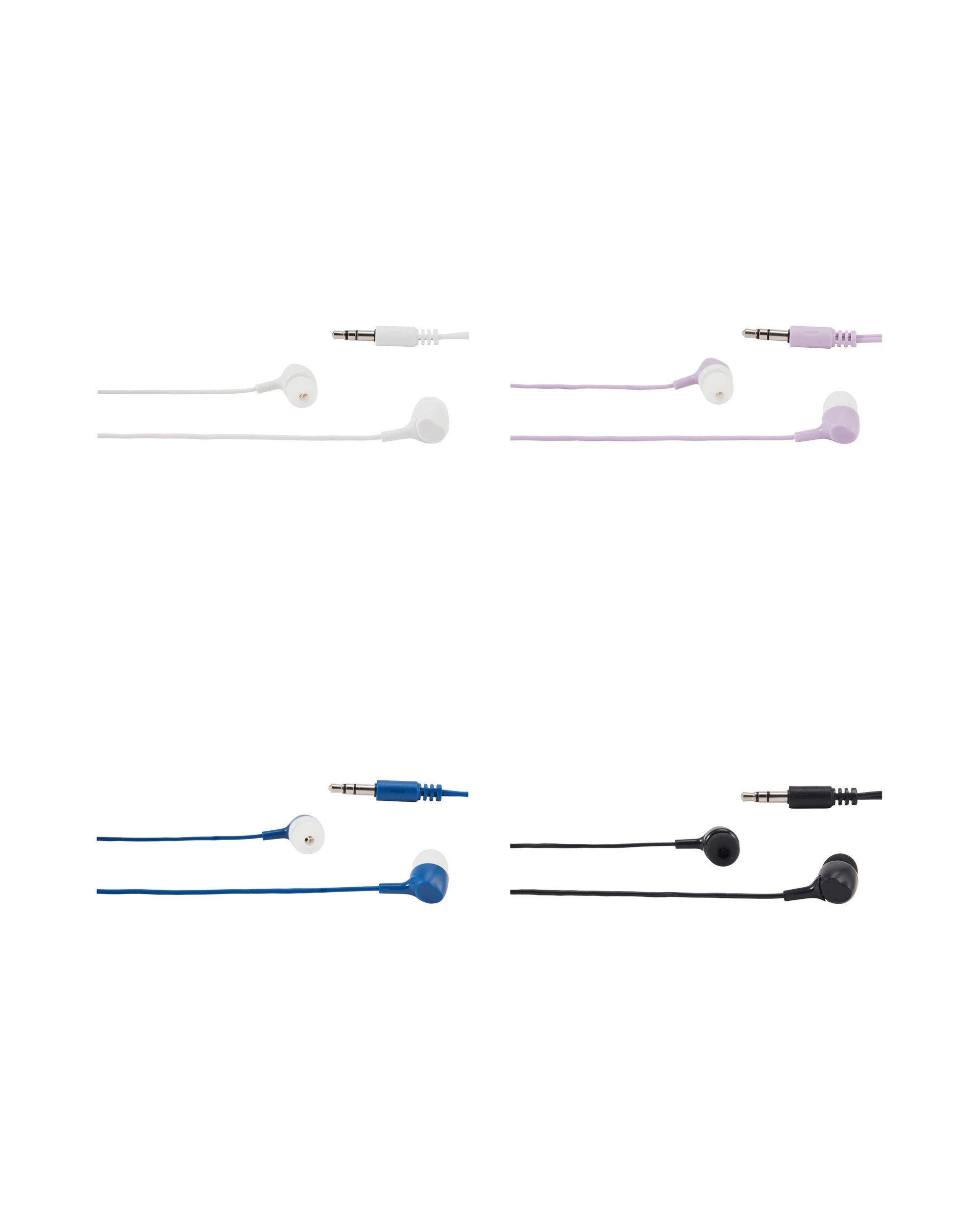 2 Wired Earphones - Assorted, 2 of 4