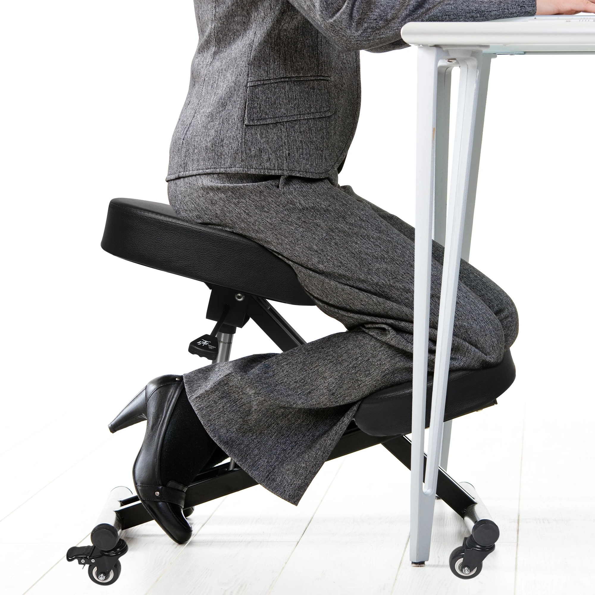 7 Levede Kneeling Ergonomic Chair - Black, 7 of 7