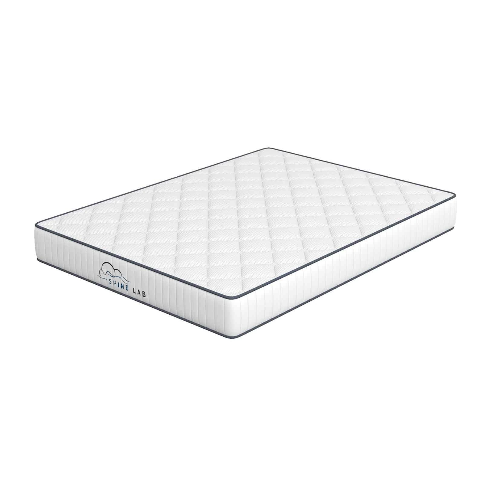 1 Spine-Lab 5 Zone 21cm Medium Firm Mattress - King Single Bed - White - King Single Bed - White, 1 of 10