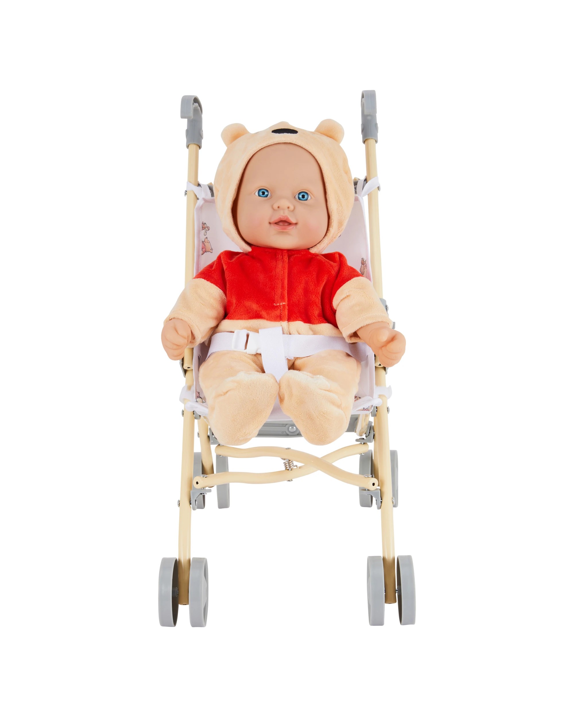 2 Disney Winnie the Pooh Doll and Stroller, 2 of 10