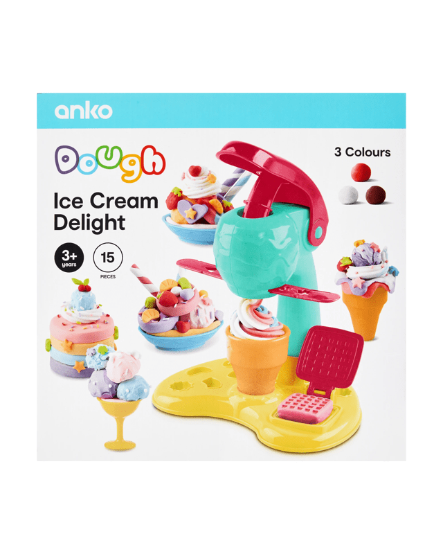 15 Piece Dough Ice Cream Del