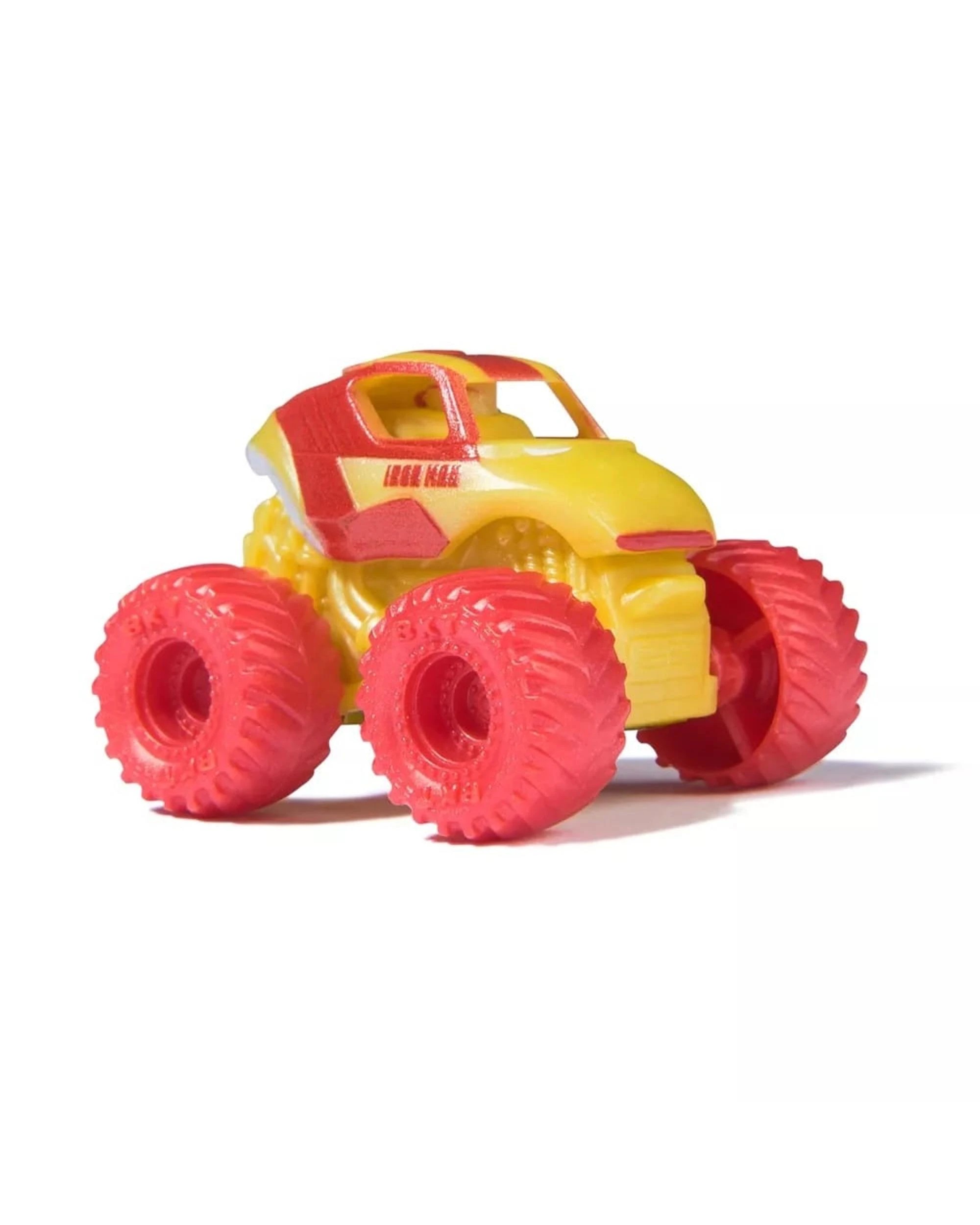 3 Monster Jam Mini's Marvel 3 Pack Bundle - Black Panther/Captain America/Iron Man, 3 of 9