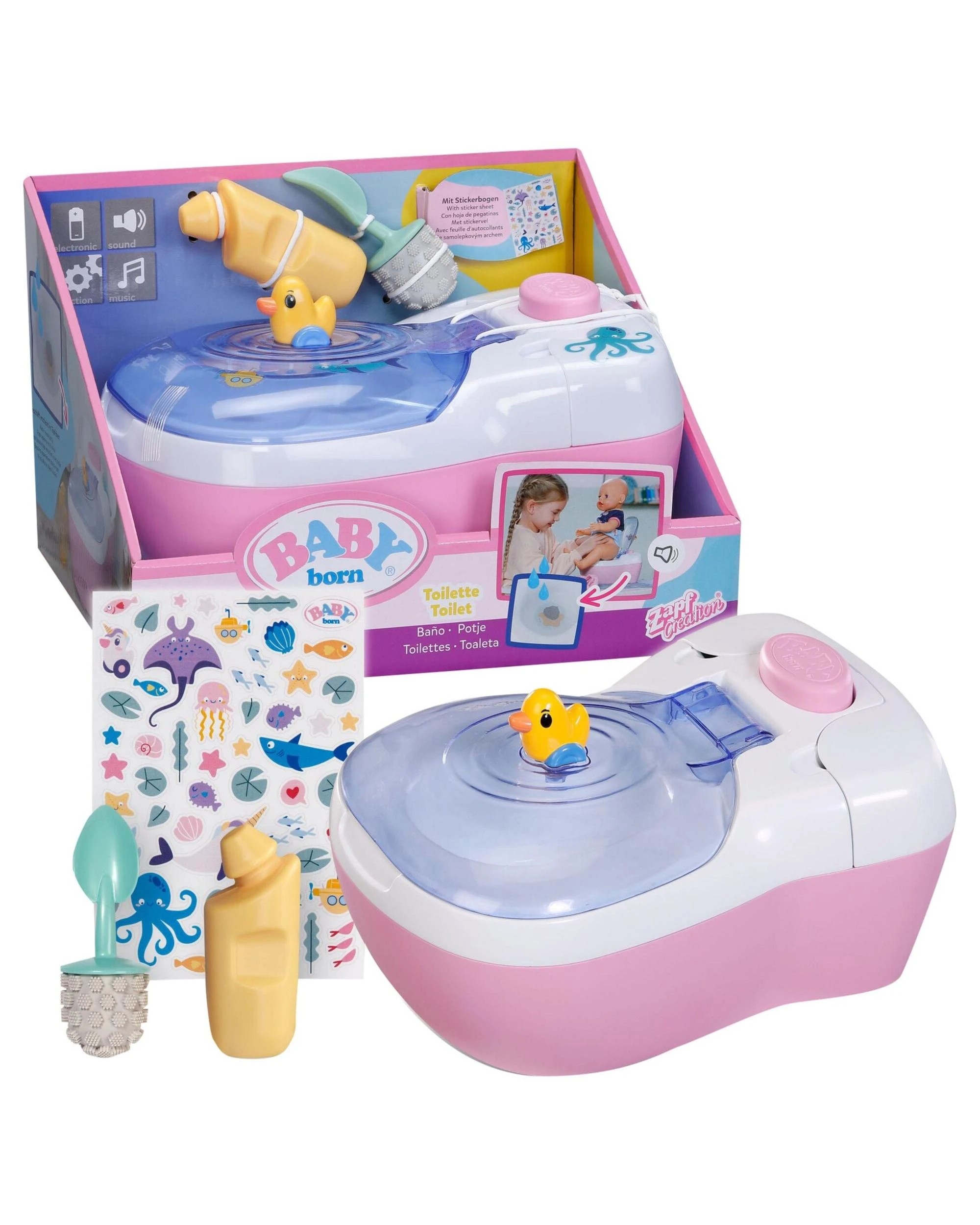 1 Baby Born Toilet, 1 of 10