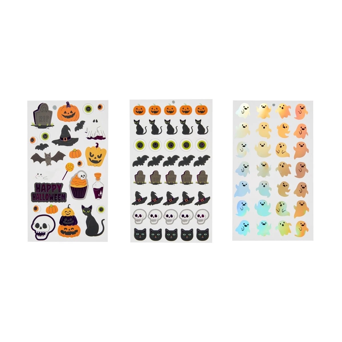 2 Halloween Craft Foil Stickers, 2 of 3