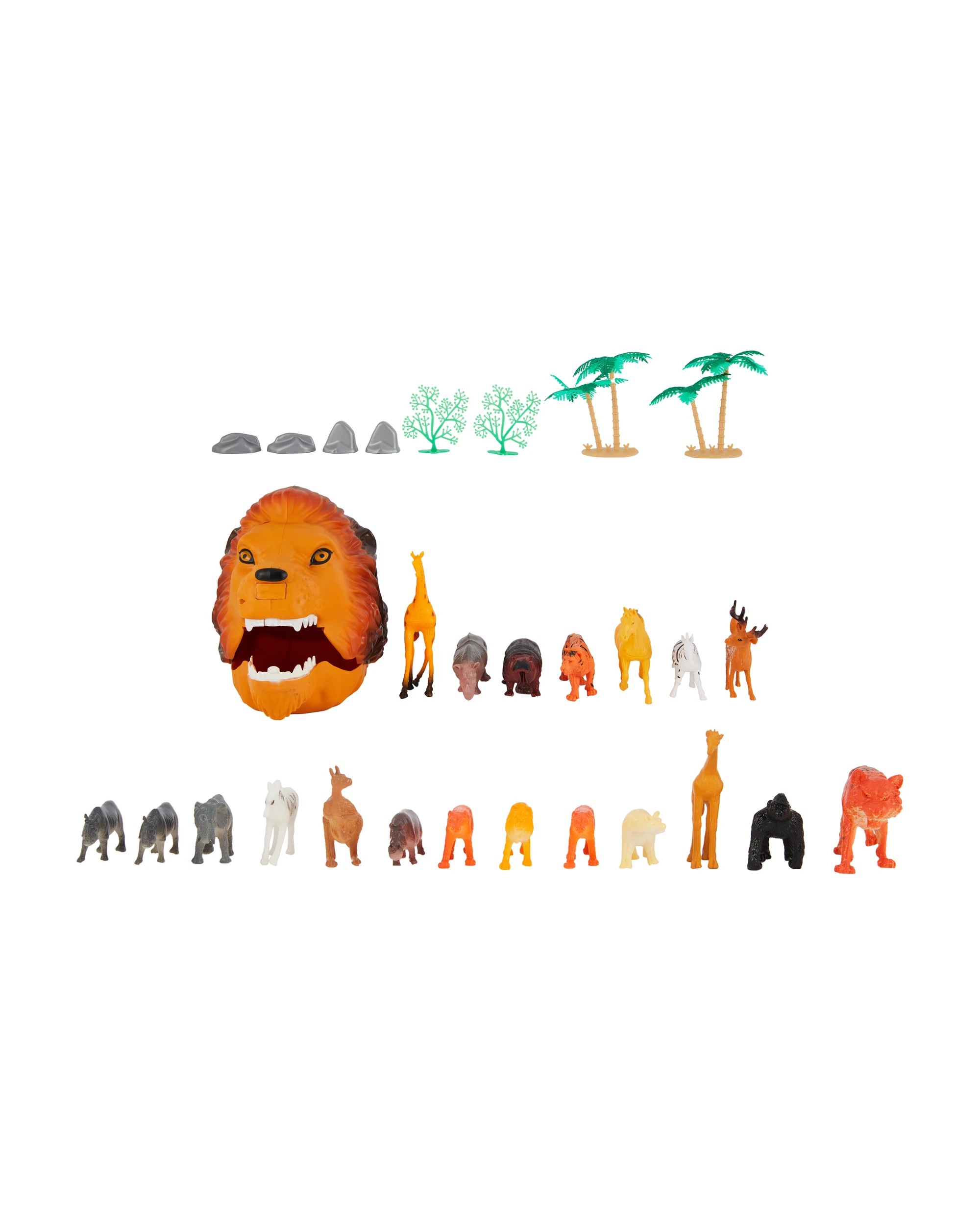 3 28 Piece Animal Discovery Lion Playset, 3 of 4