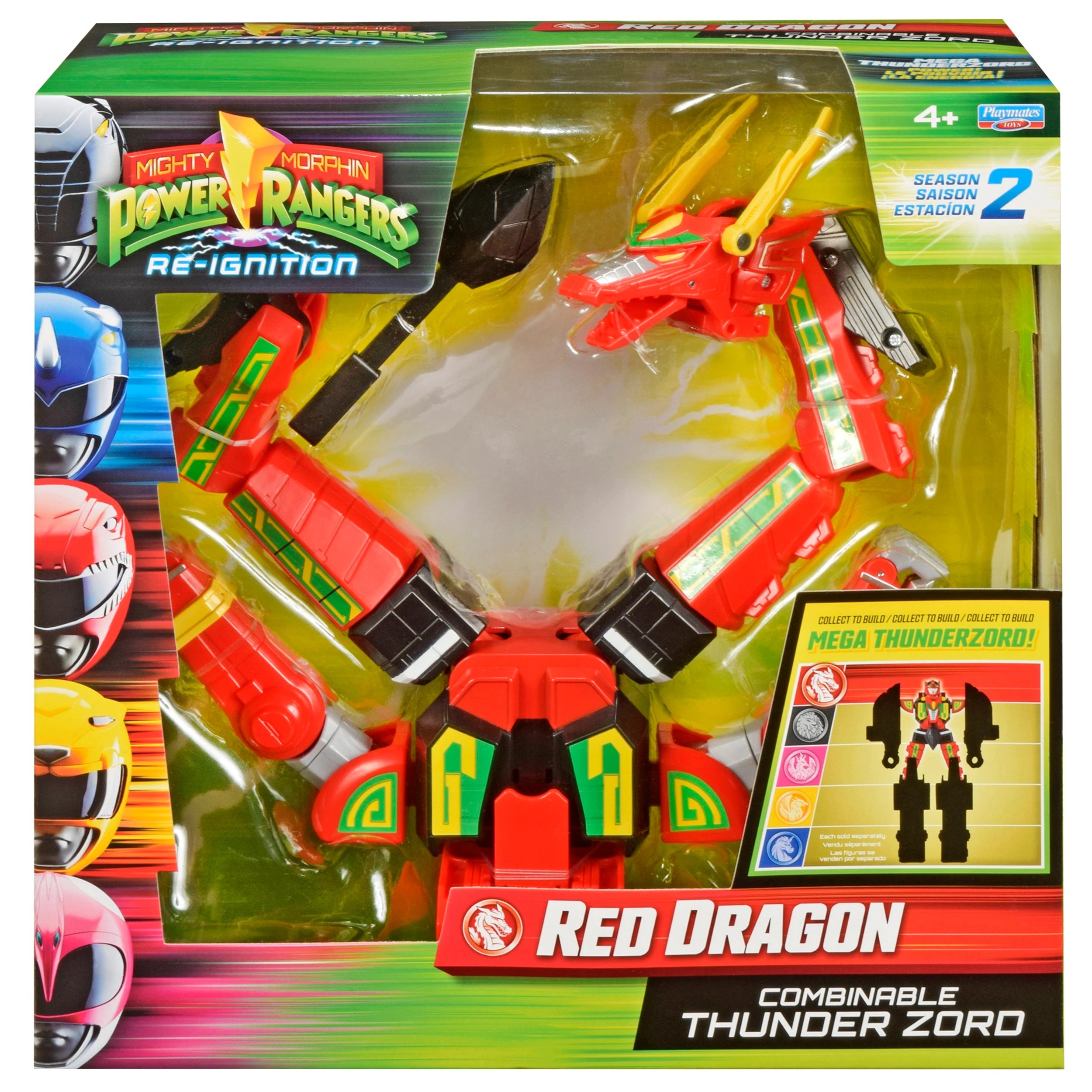 4 Power Rangers Complex Dinozord - Multi, 4 of 7