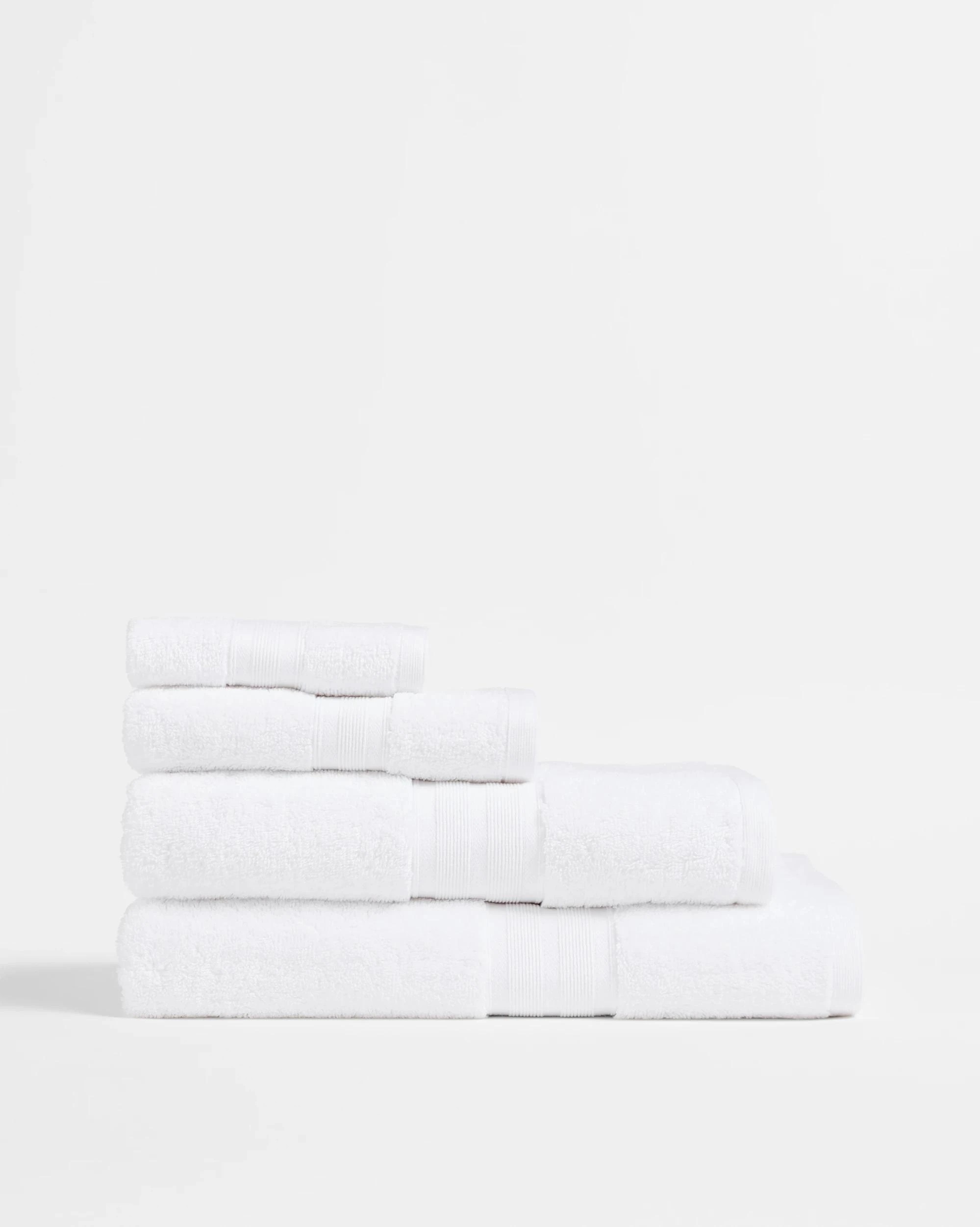 2 Grandeur Australian Cotton Bath Sheet - White, 2 of 5