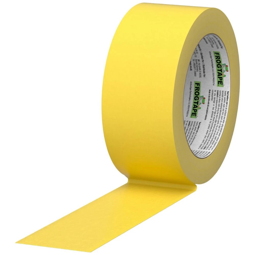 9 FrogTape Delicate Surface Tape 48mmx55m Yellow, 9 of 9