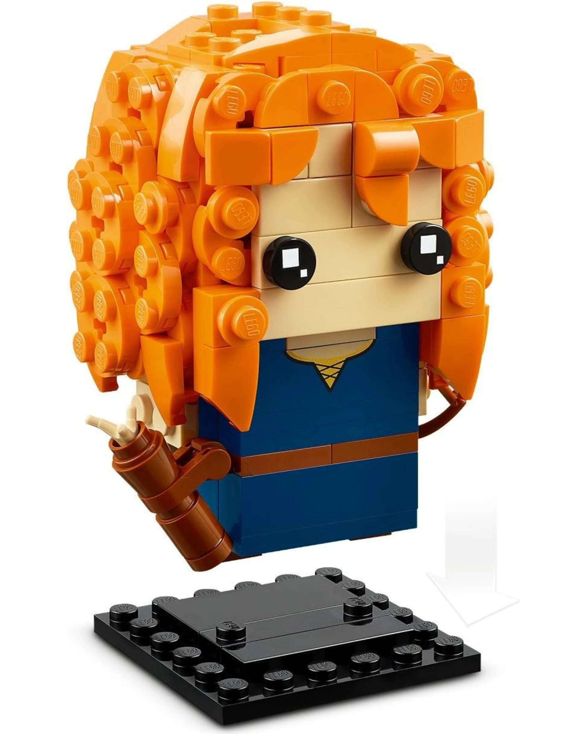 4 LEGO Brickheadz Series 40621 Moana & Merida Disney, 4 of 5