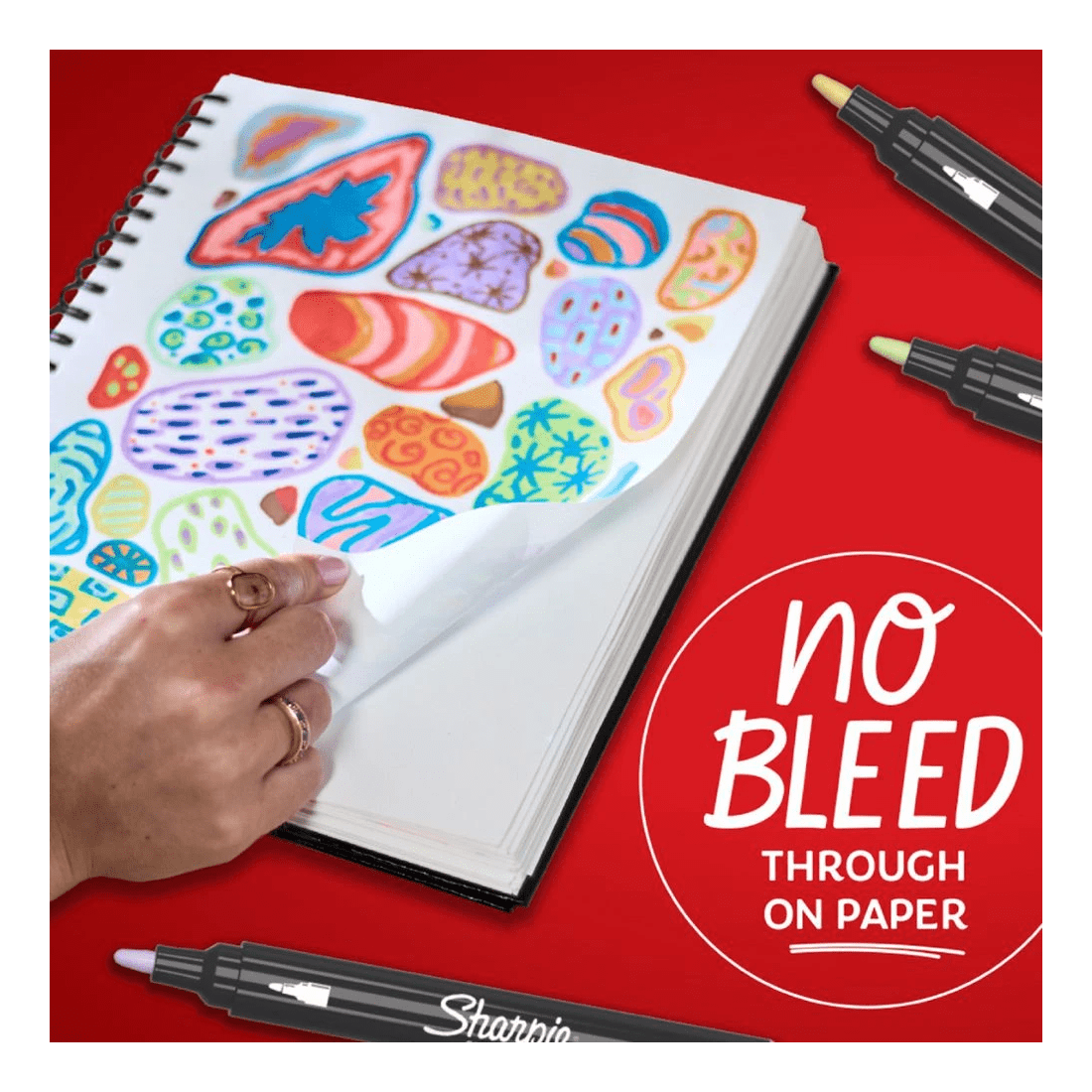 5 Sharpie Creative Acrylic Bullet Markers Assorted 5 Pack, 5 of 10