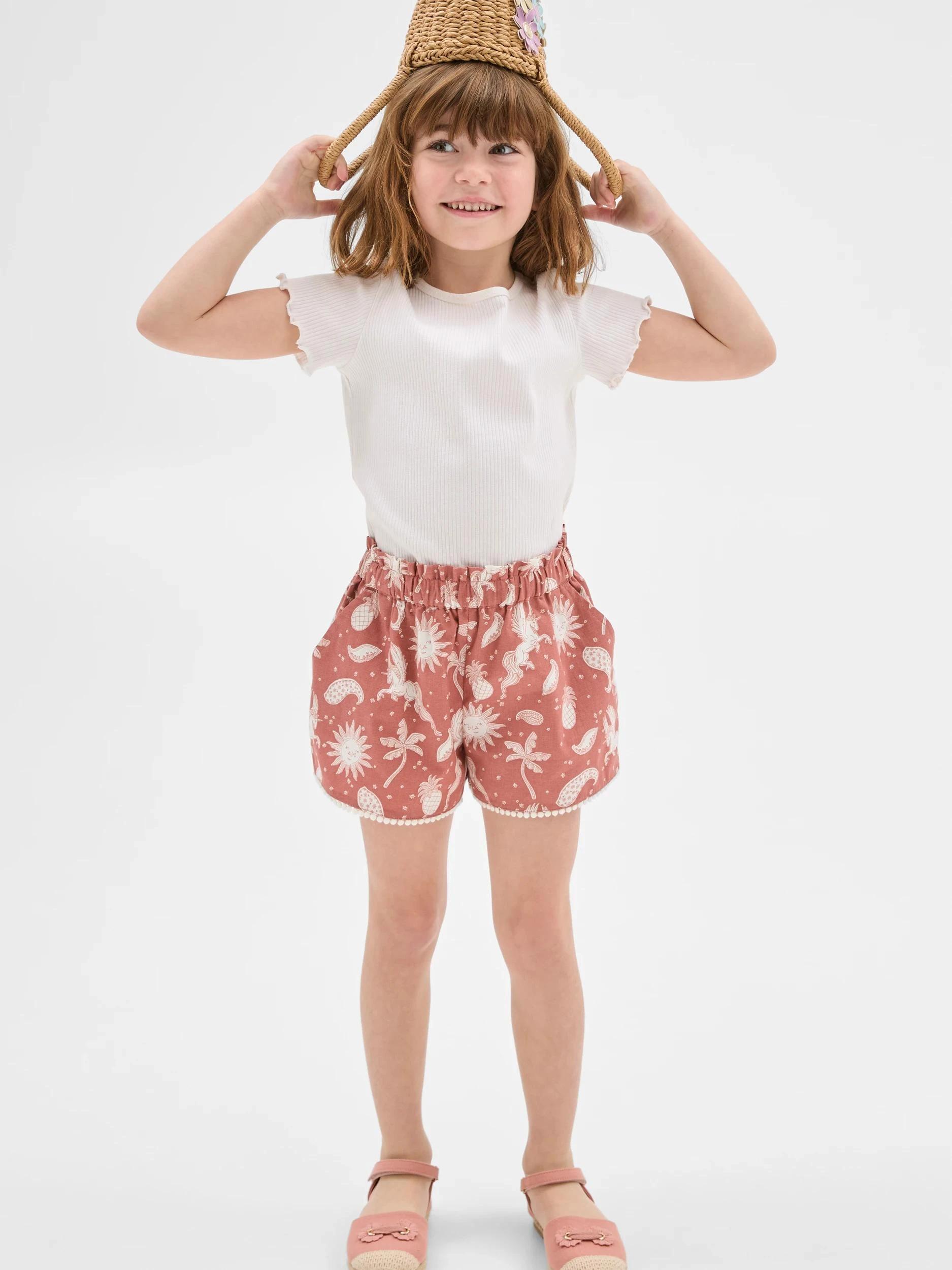 3 Target Woven Shorts BROWN UNICORN, 3 of 7