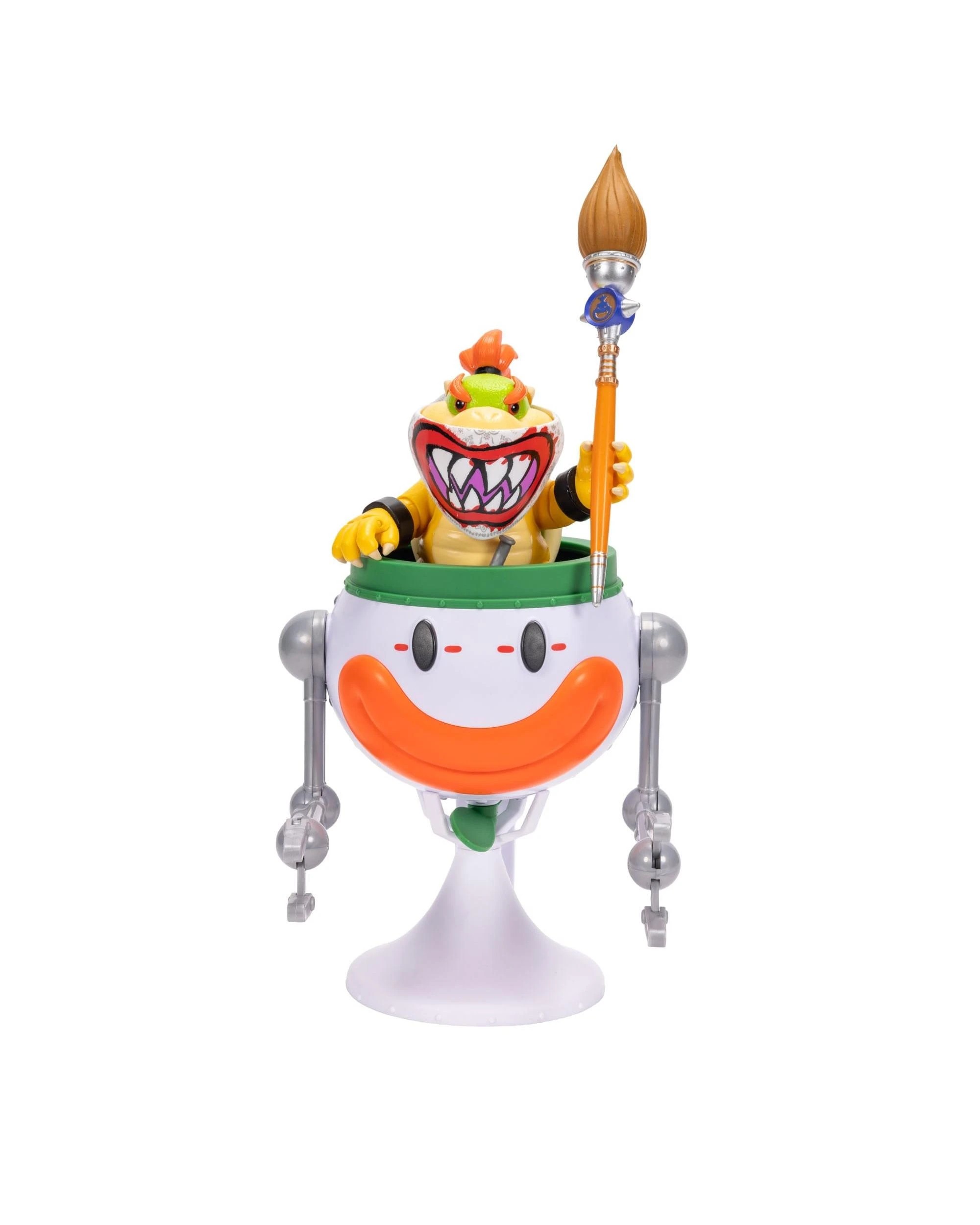 6 The Super Mario Galaxy Movie Bowser Jr. Clown Car 5 inch Figure, 6 of 9