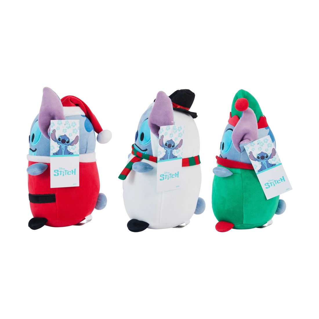 3 Disney Lilo & Stitch Christmas Stitch Cushy - Assorted, 3 of 4