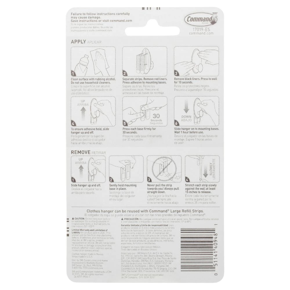 4 3M Command Clothes Hanger, 4 of 4