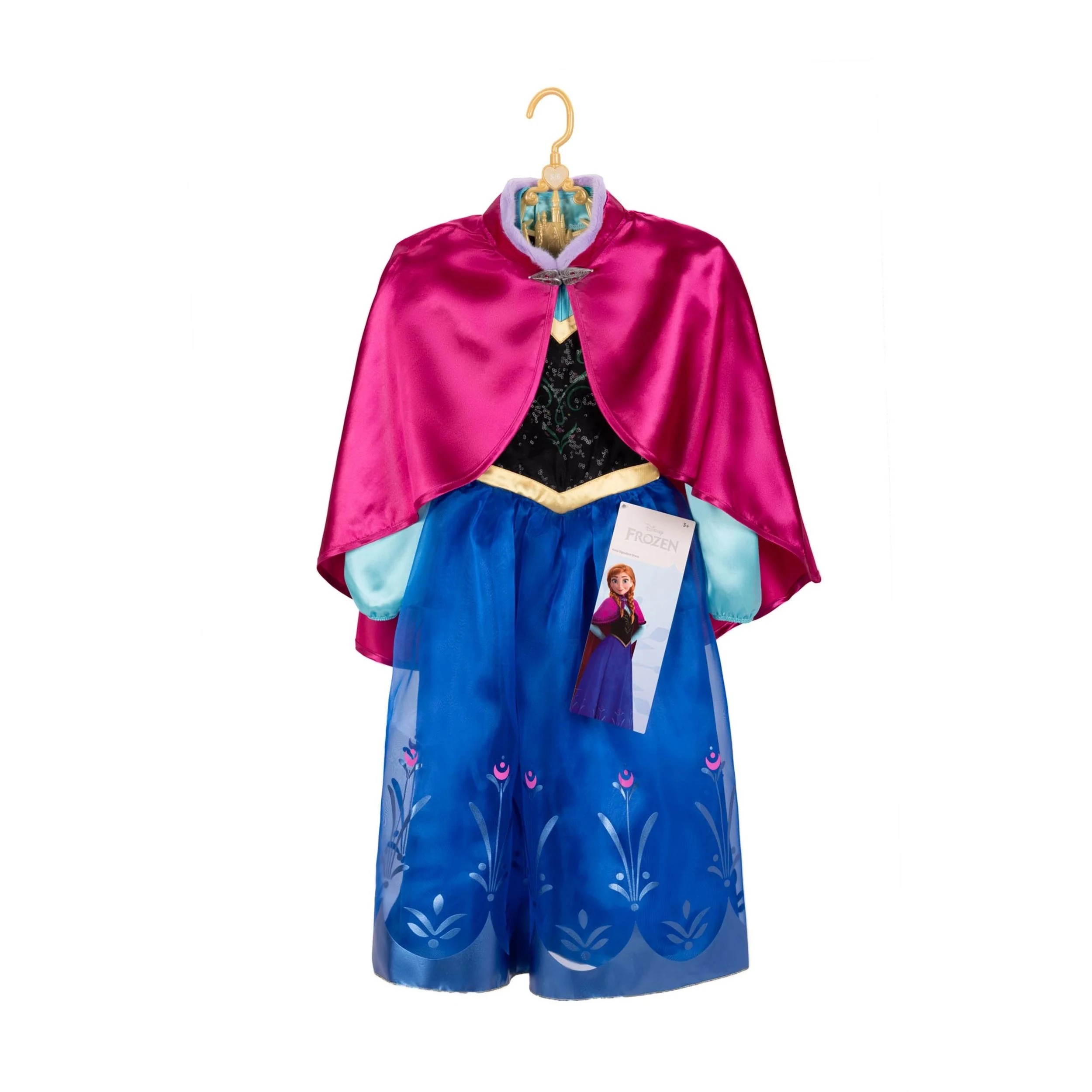 1 Disney Frozen Anna Classic Kids Costume - Ages 7 - 8 - Multi, 1 of 3