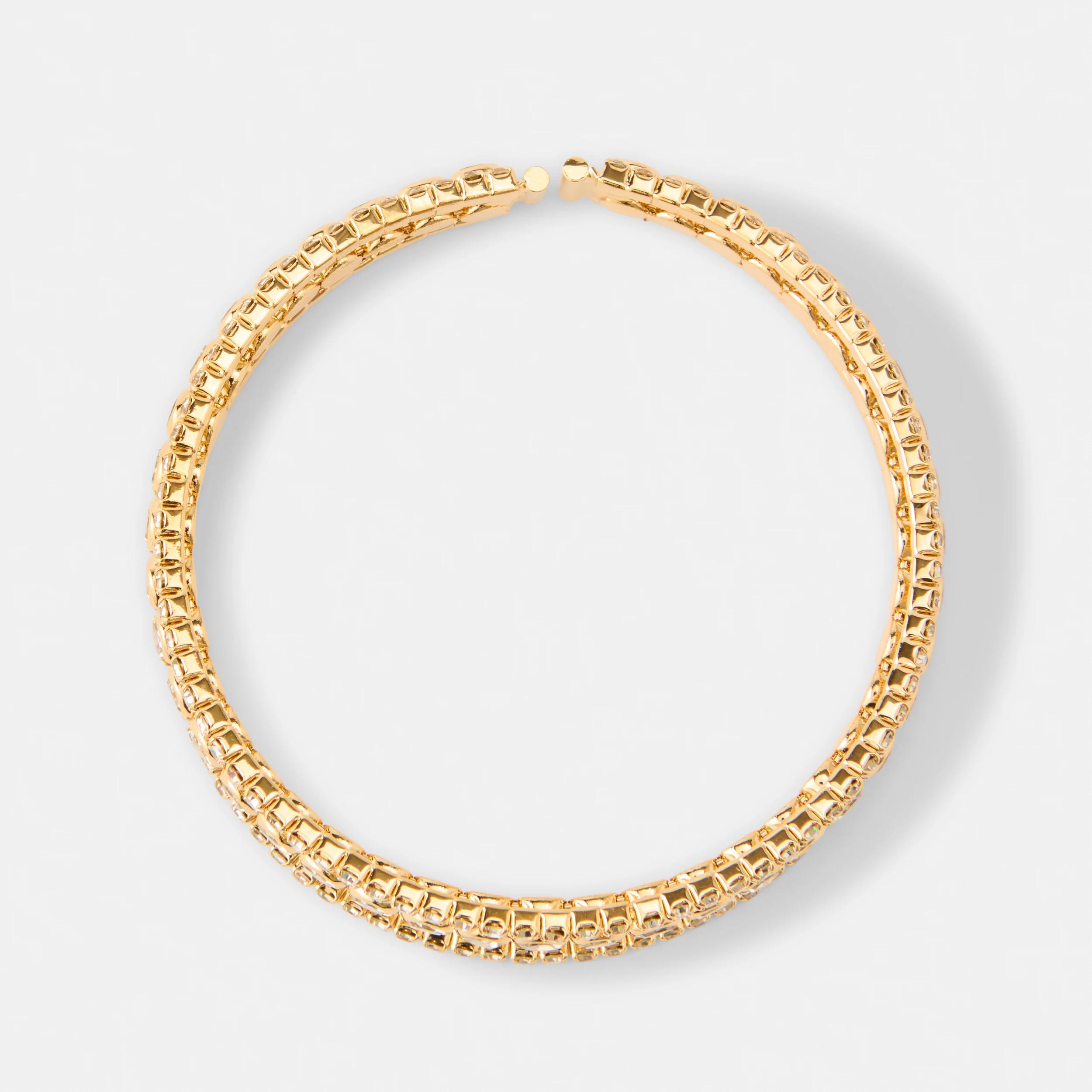 2 Sparkly Bracelet - Gold Tone Gold, 2 of 3