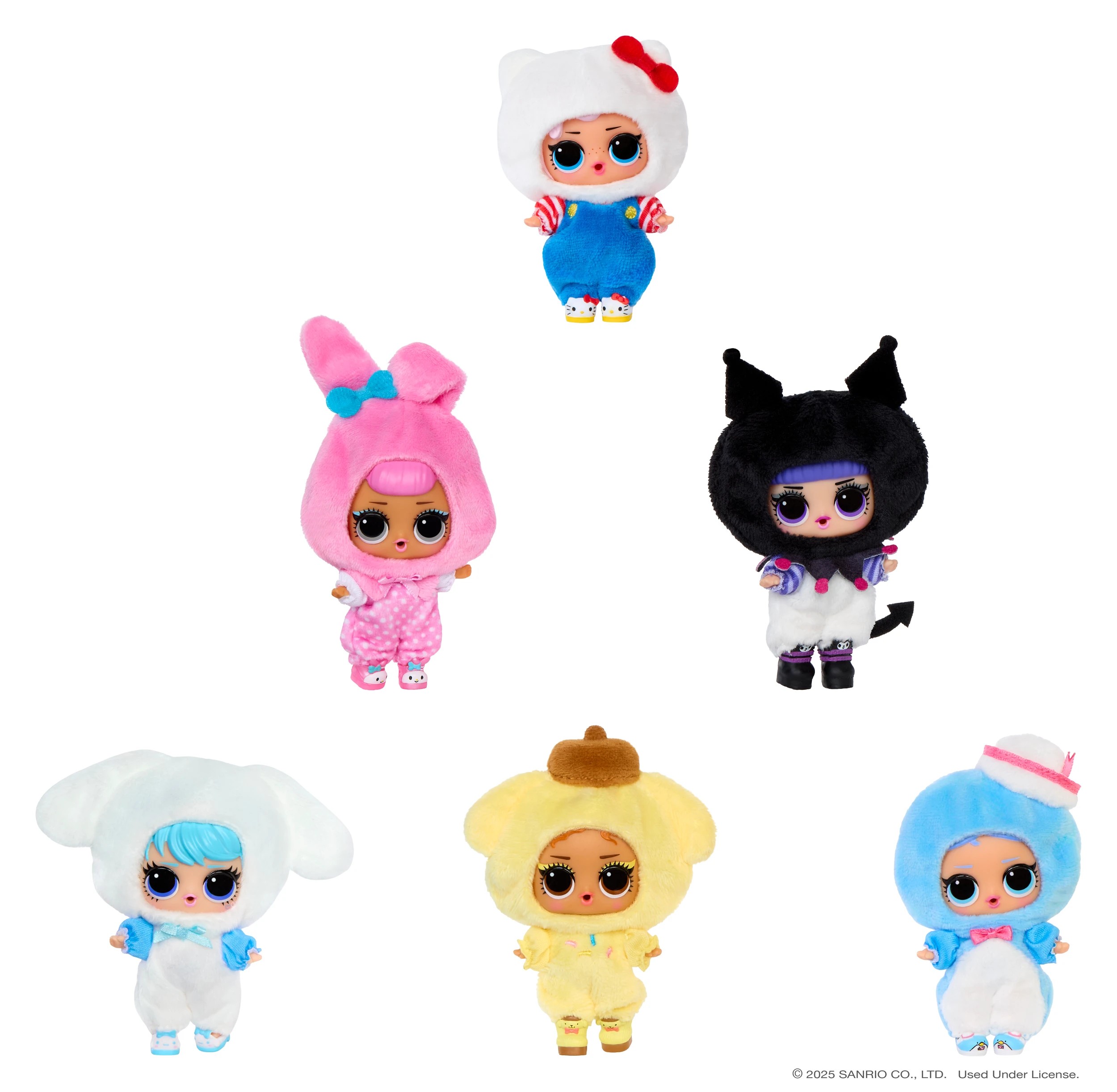 3 L.O.L. Surprise! L.O.L. Surprise Loves Hello Kitty Reversible Plush - Assorted - Multi, 3 of 9