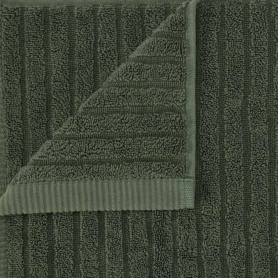 2 Australian Cotton Hand Towel - Green, 2 of 6