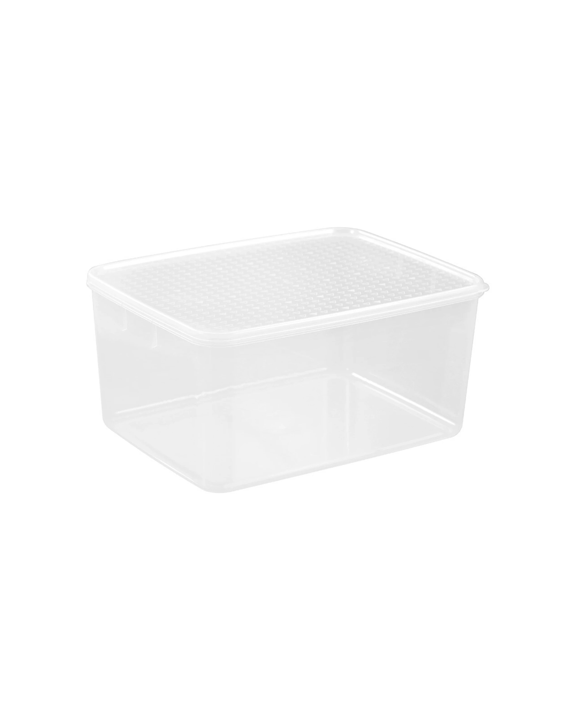4 Lemon & Lime 6PK Simple Fresh Food Reusable Container 9.5L - Clear, 4 of 5