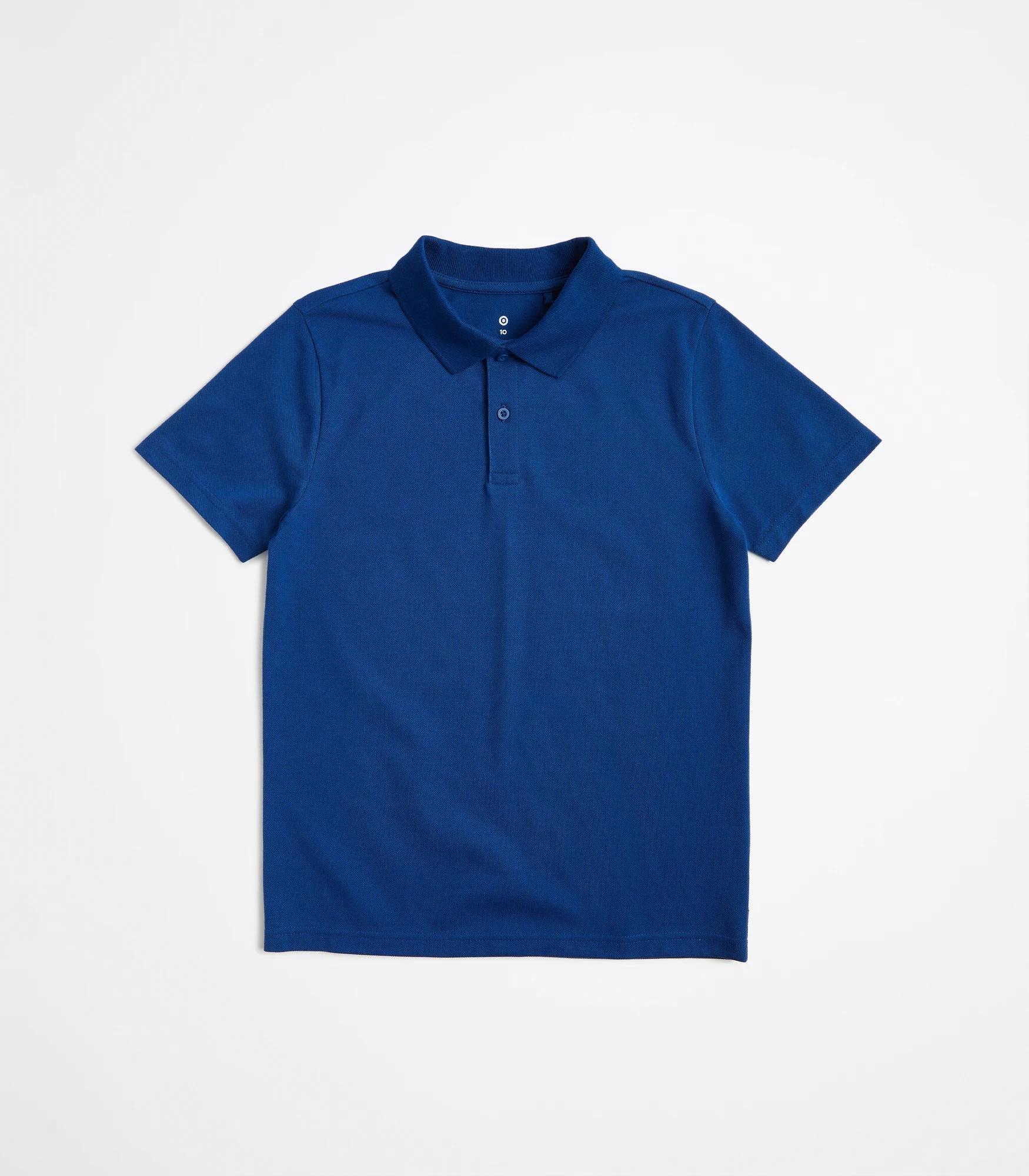 1 Target School Polo T-shirt ROYAL BLUE, 1 of 4