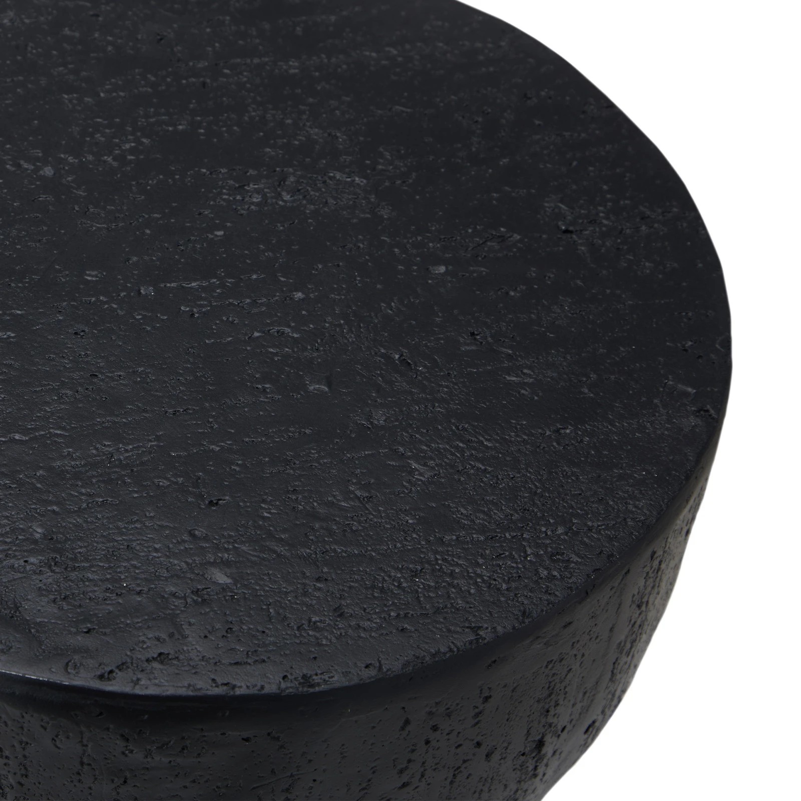 7 Oikiture Side Table Coffee Bedside End Stool Stand Stone Outdoor Indoor
 - Black, 7 of 8