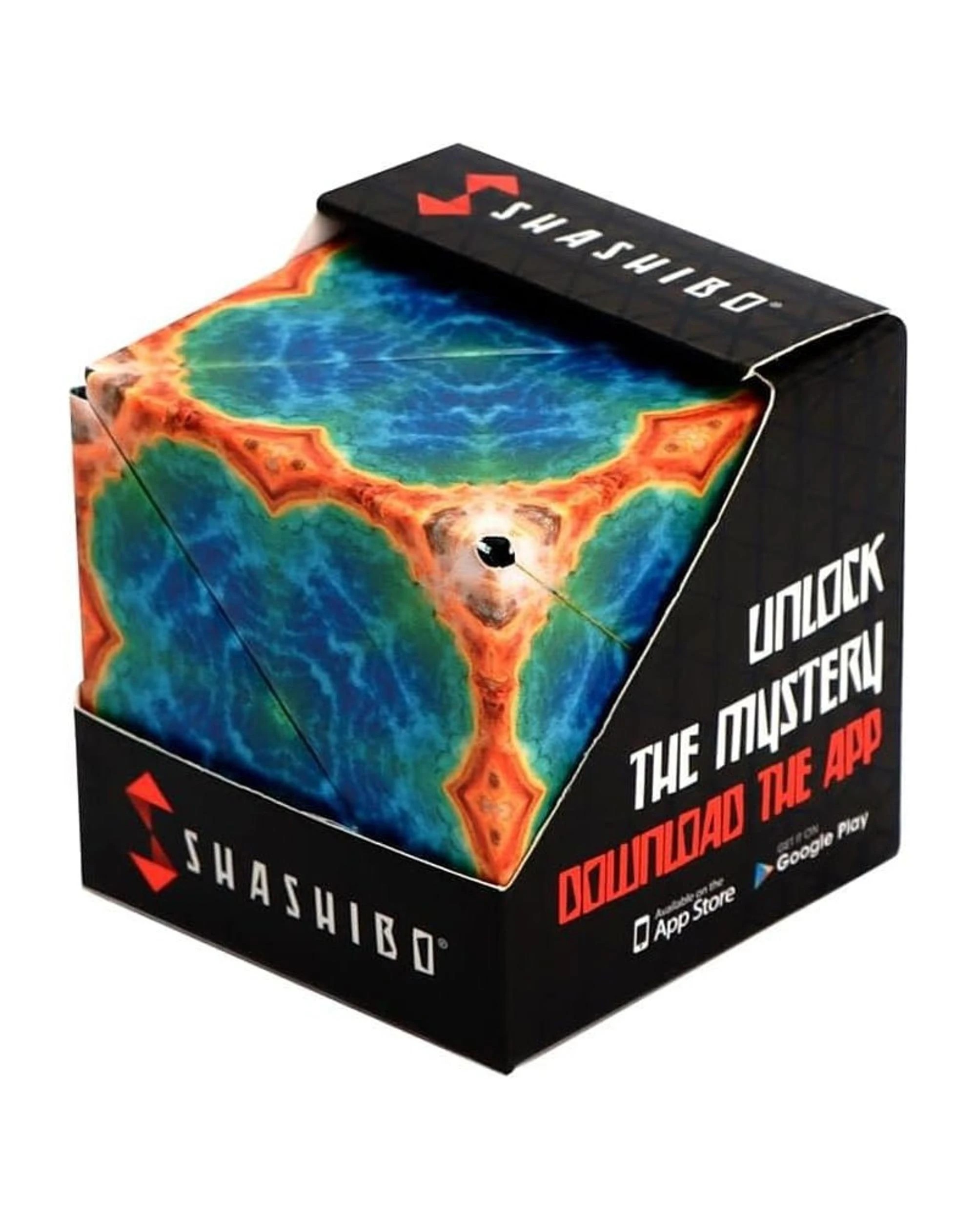 1 Shashibo Shape Shifting Box Matte Earth Magnetic Puzzle Cube, 1 of 3