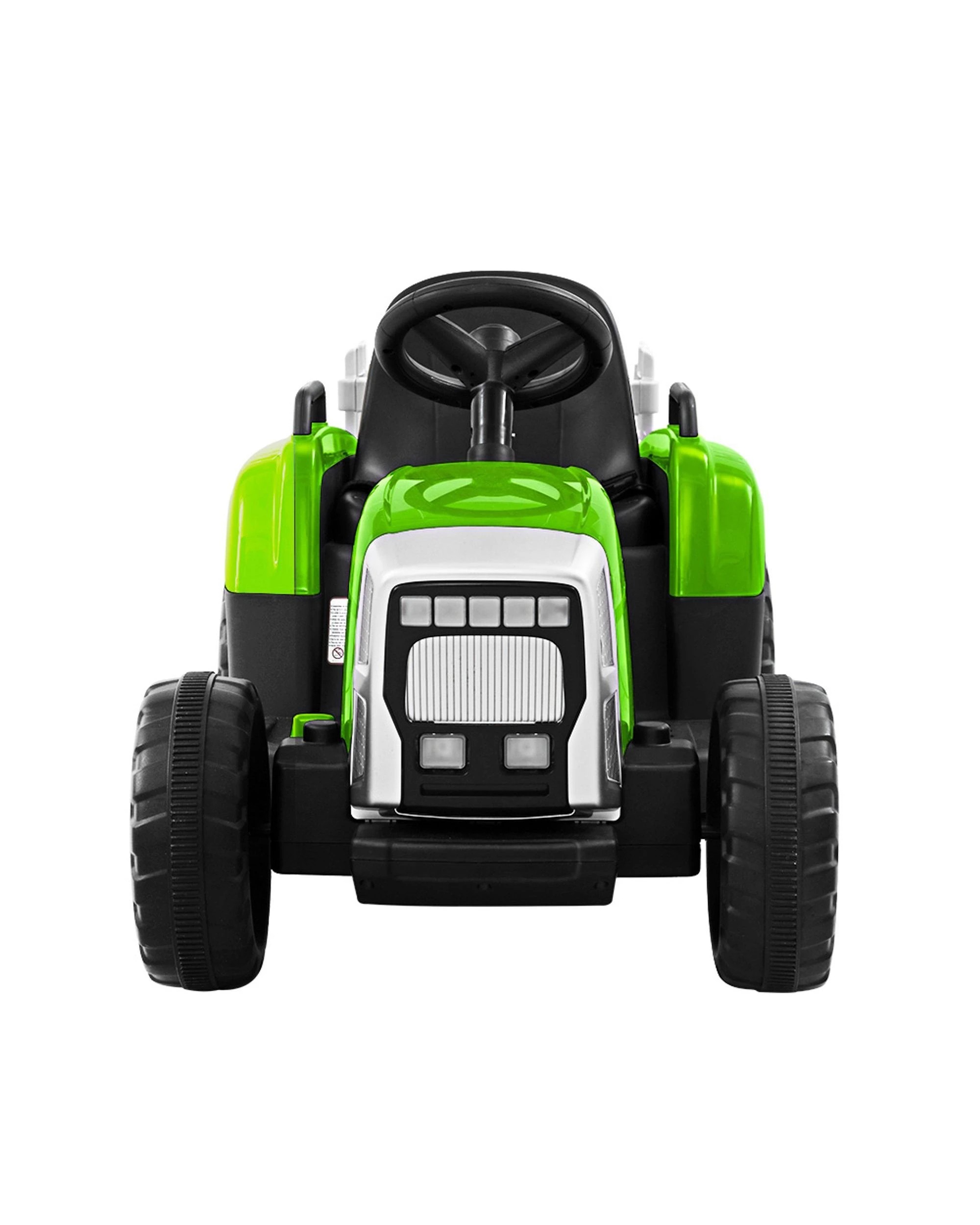 3 Rigo Kids Electric Ride On Car Tractor Toy Cars 12V - Green, 3 of 4