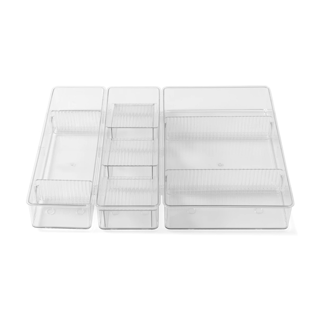 5 Large Drawer Organiser - Clear, 5 of 10