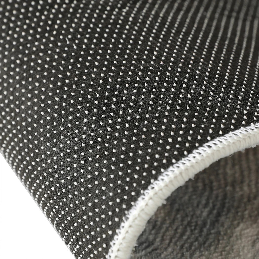 5 Marlow Wood Cut Pattern Machine Washable Doormat, 5 of 8