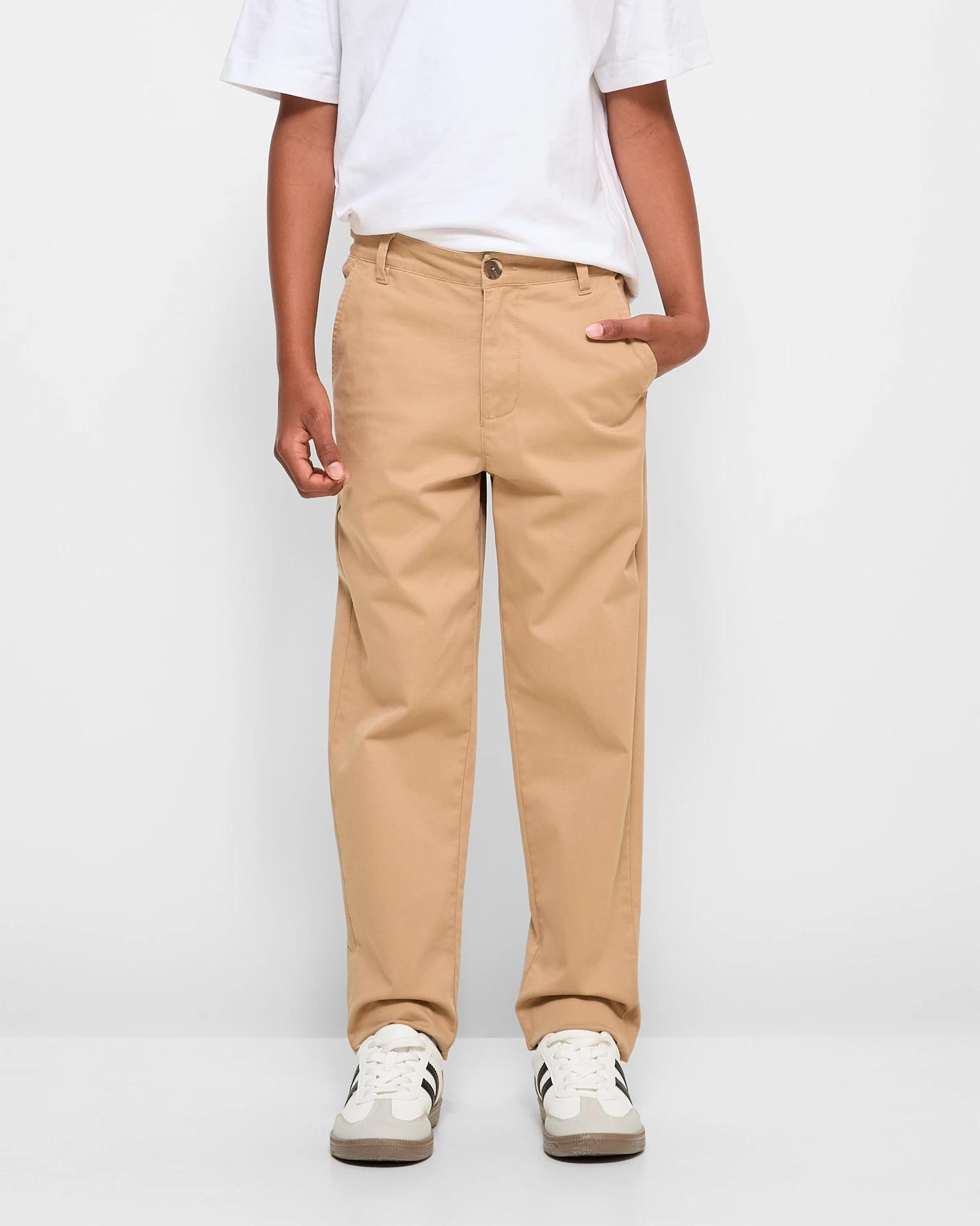 1 Target Youth Chino Pants BROWN, 1 of 5