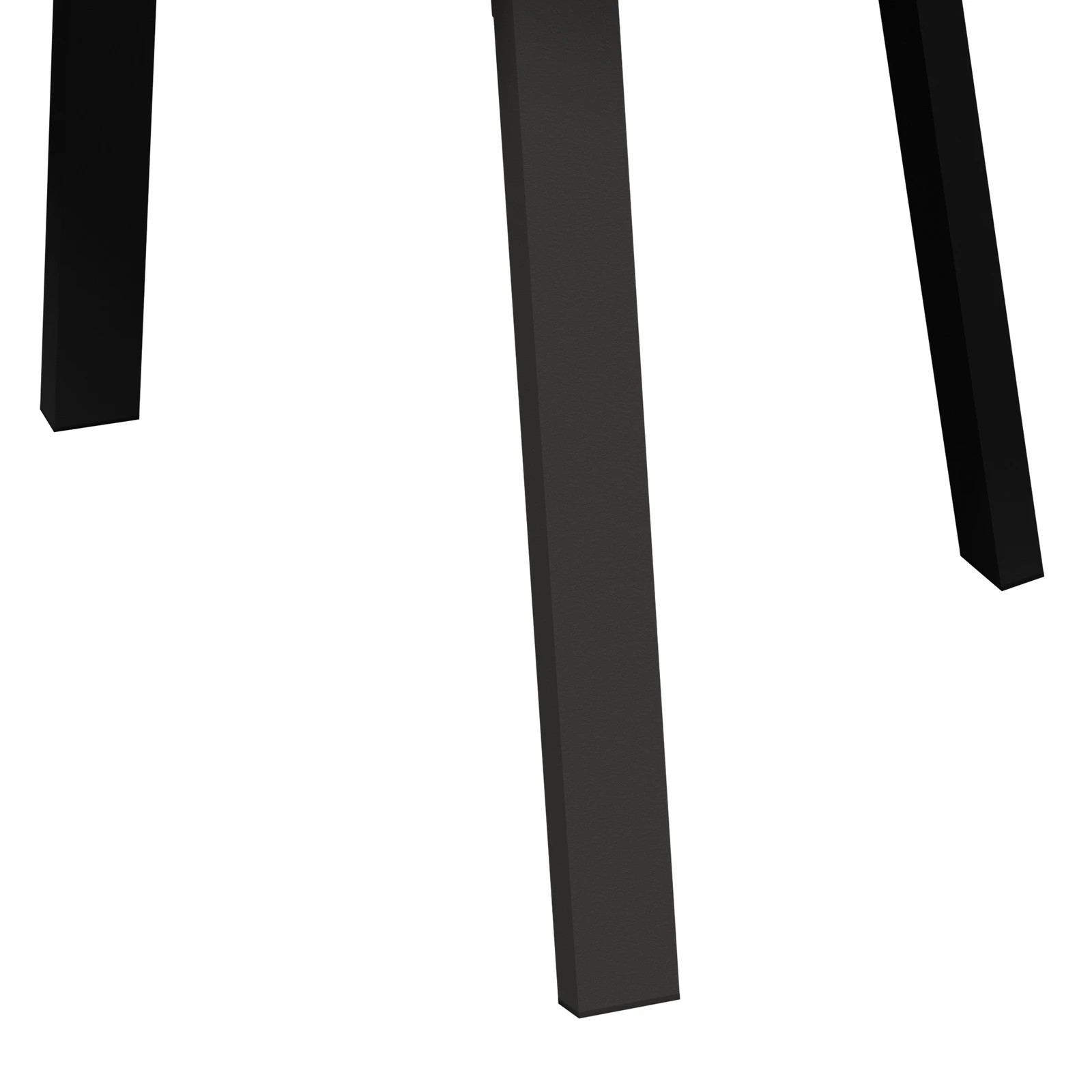 7 Livsip Outdoor Dining Table W/ Storage Shelf Patio Furniture 90cm
 - Black, 7 of 10