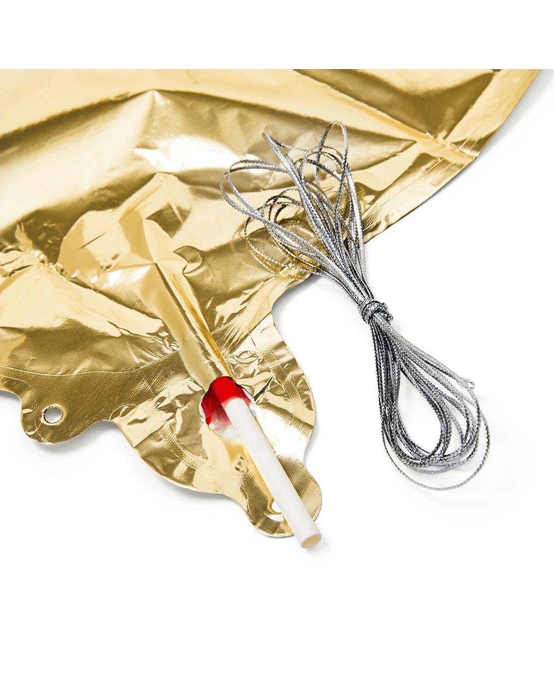 3 Gold Look Giant Number 1 Foil Balloon, 3 of 5